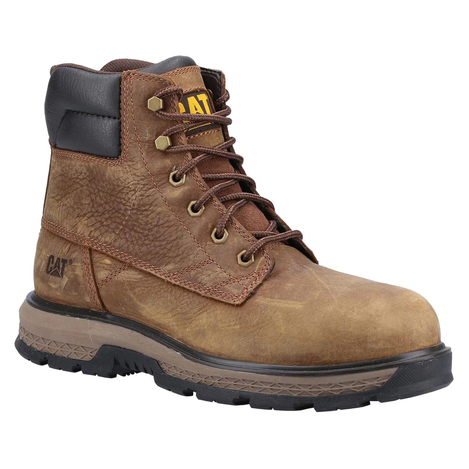 Caterpillar Men's Exposition Safety Boot in Pyramid - Image 5