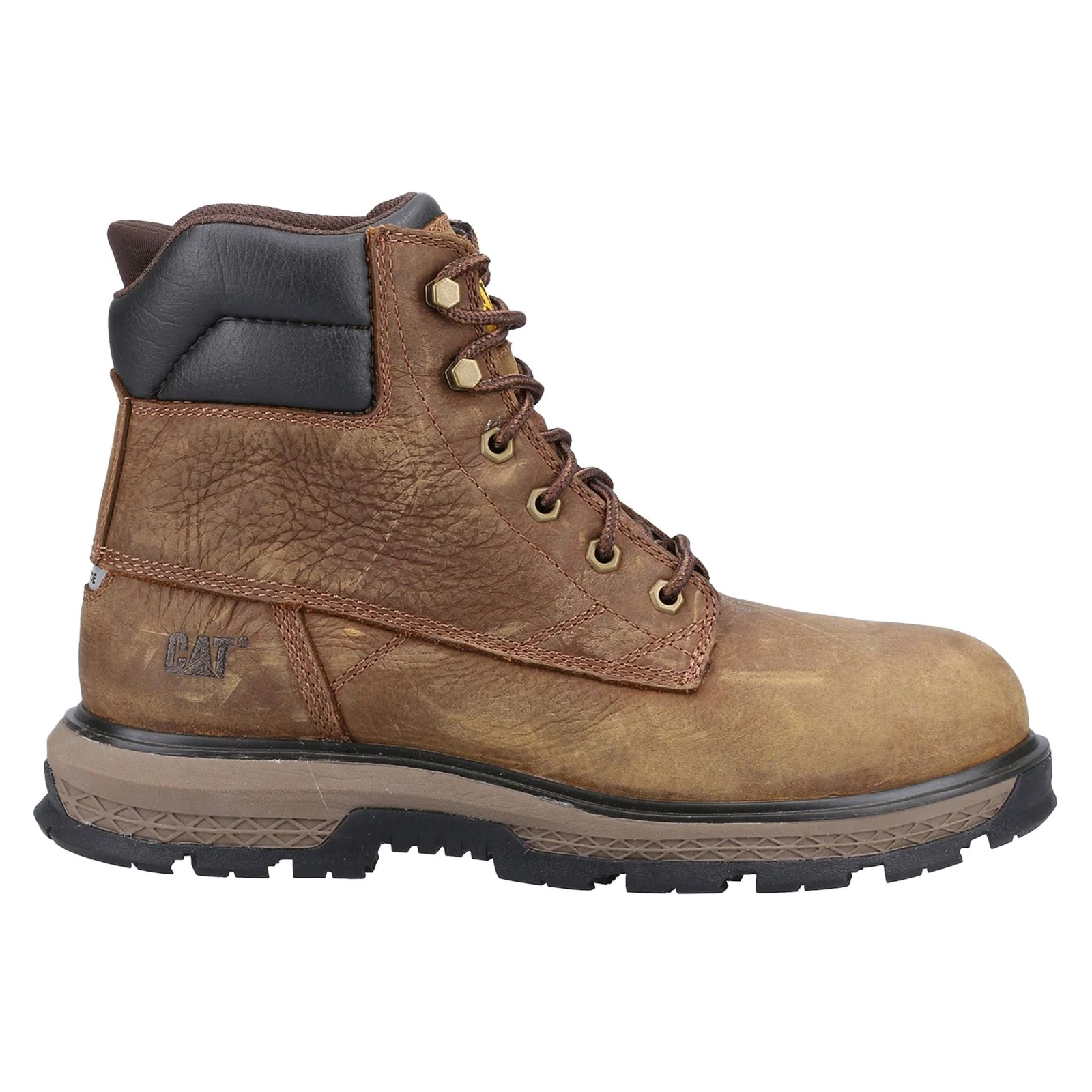 Caterpillar Men's Exposition Safety Boot in Pyramid - Image 8