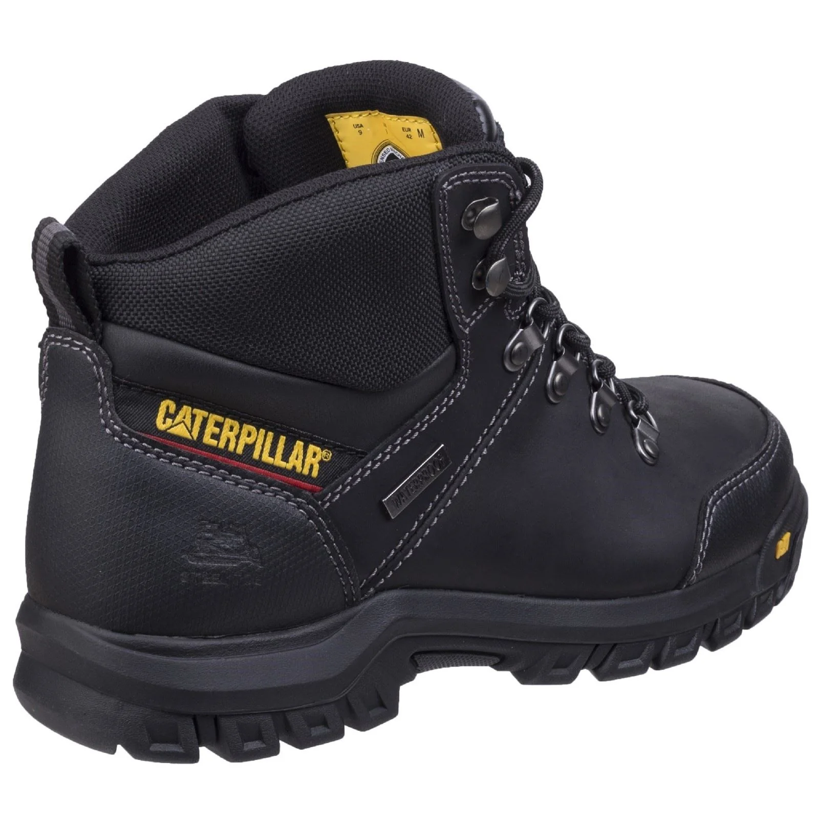 Caterpillar Men's Framework Safety Boot ST S3 WR HRO SRA in Black - Image 2
