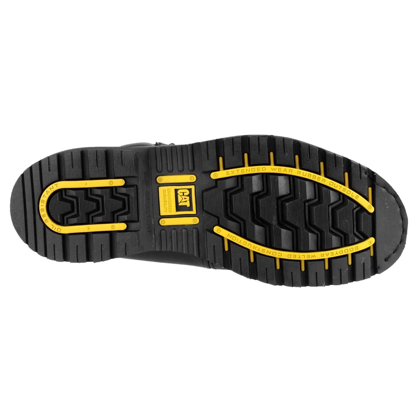 Caterpillar Men's Holton Safety Boot in Black - Image 4