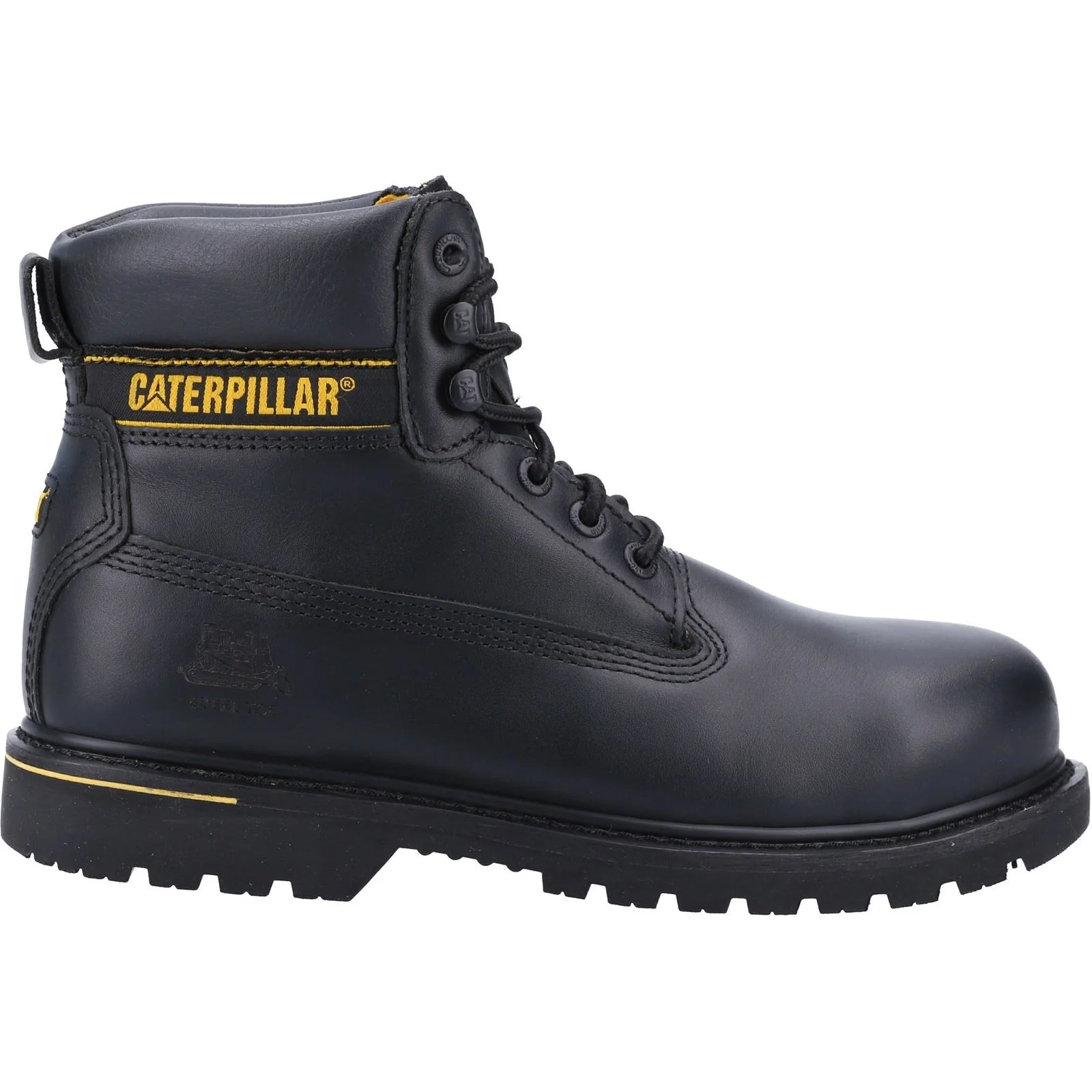 Caterpillar Men's Holton Safety Boot in Black - Image 5