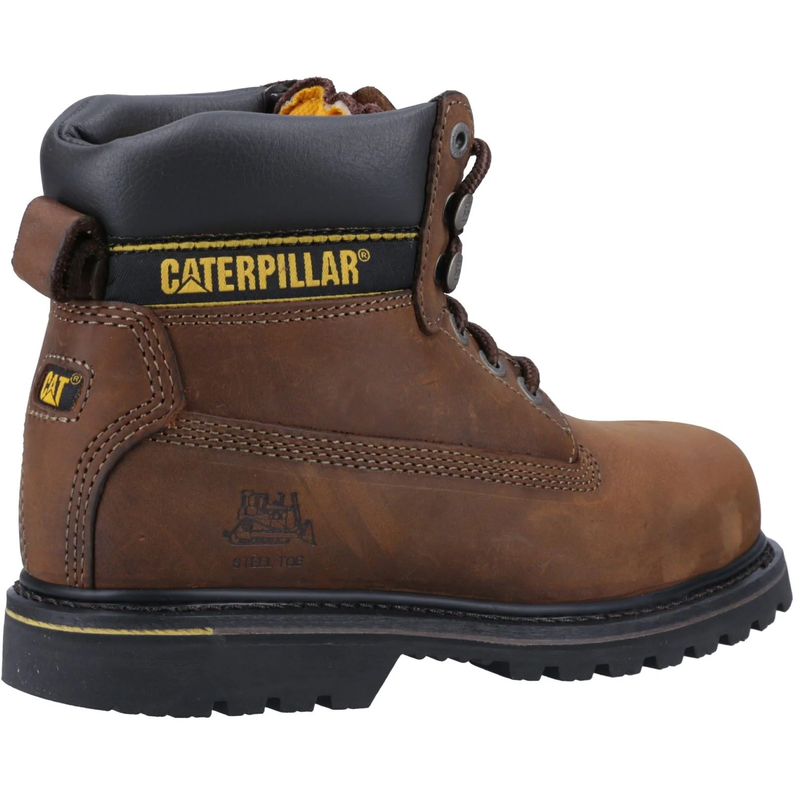 Caterpillar Men's Holton Safety Boot in Brown - Image 2