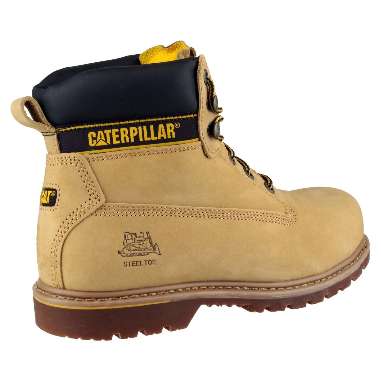 Caterpillar Men's Holton Safety Boot in Honey - Image 2