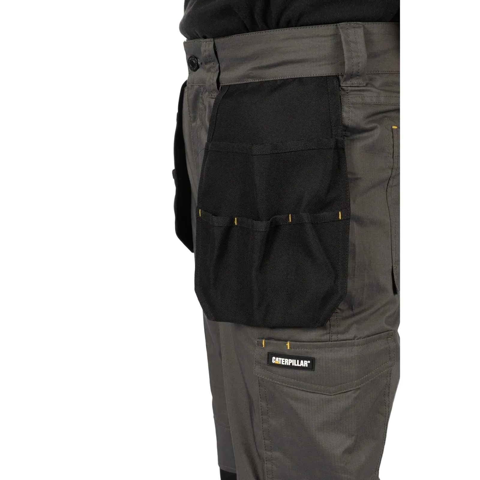 Caterpillar Nexus Holster Stretch Pocket Cotton Men's Grey Outdoor Trousers - Image 7