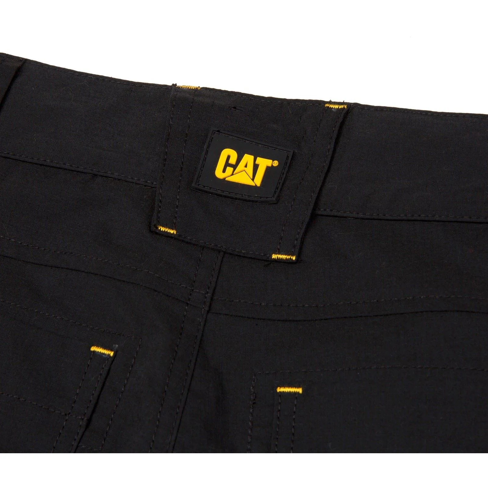 Caterpillar Nexus Knee Pocket Stretch Cotton Men's Black Outdoor Trousers - Image 9