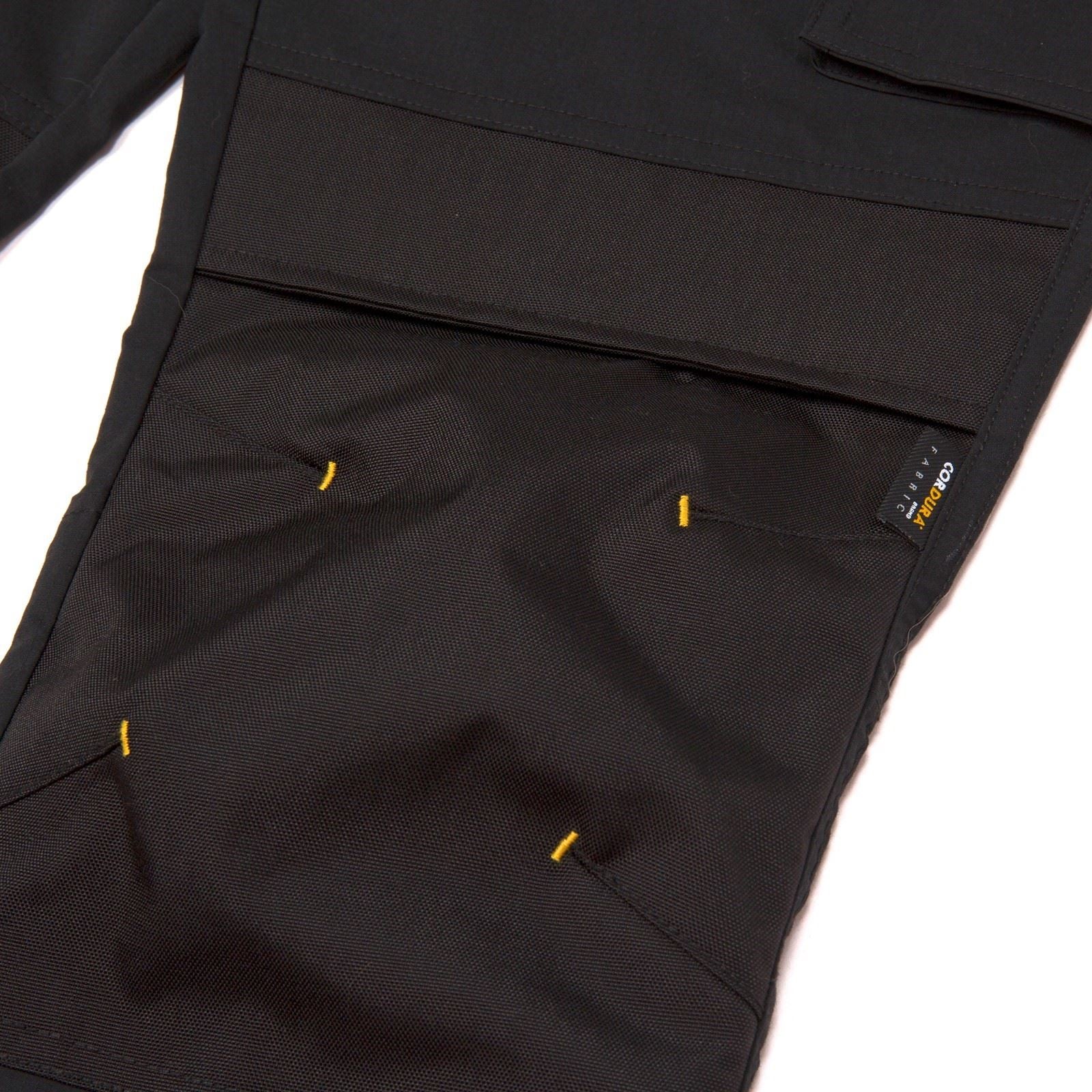 Caterpillar Nexus Knee Pocket Stretch Cotton Men's Black Outdoor Trousers - Image 4