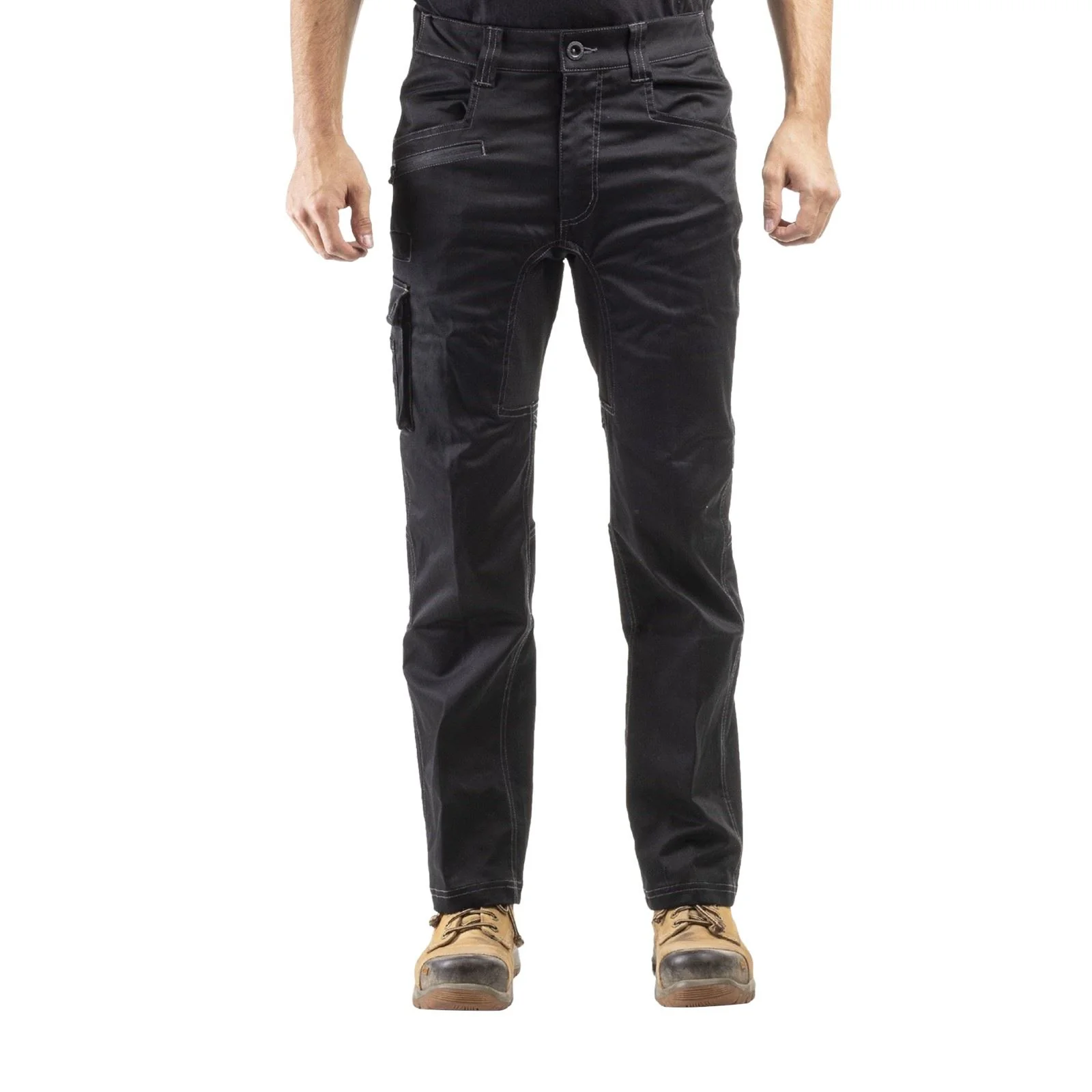Caterpillar Men's Operator FX Trouser in Black - Image 7