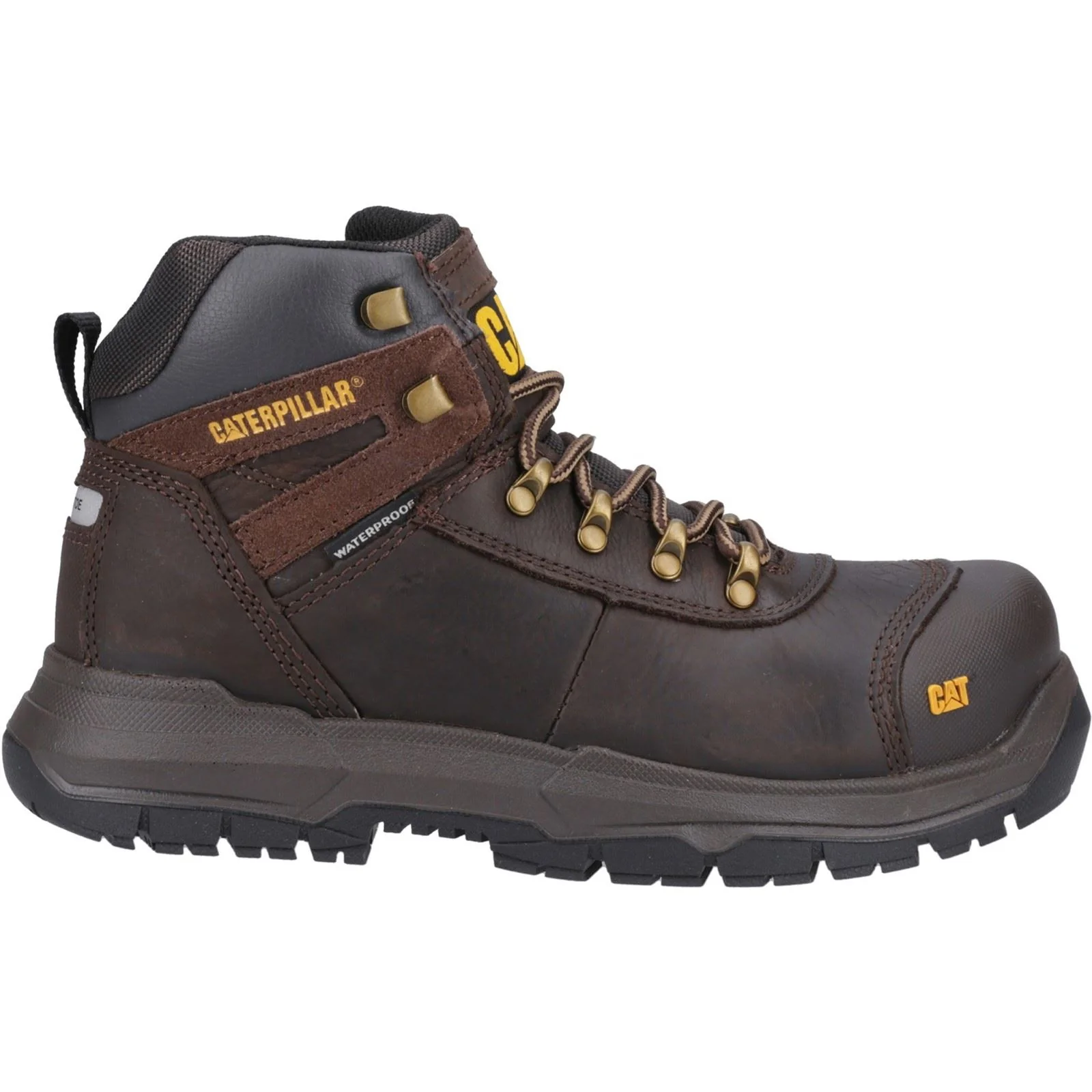 Caterpillar Men's Pneumatic 2.0 Safety Boot in Brown - Image 5