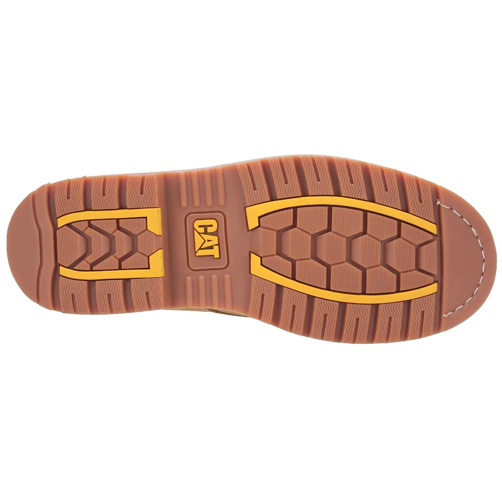 Caterpillar Men's Powerplant GYW Safety Boot in Honey - Image 3