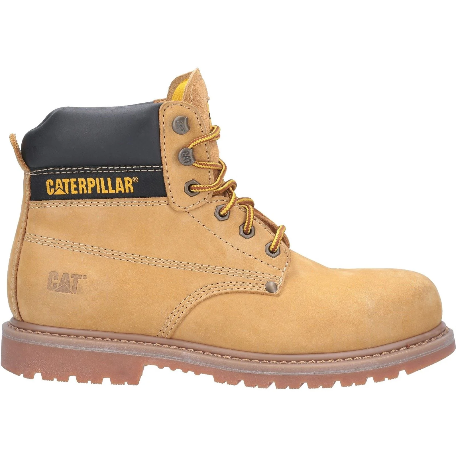 Caterpillar Men's Powerplant GYW Safety Boot in Honey - Image 4