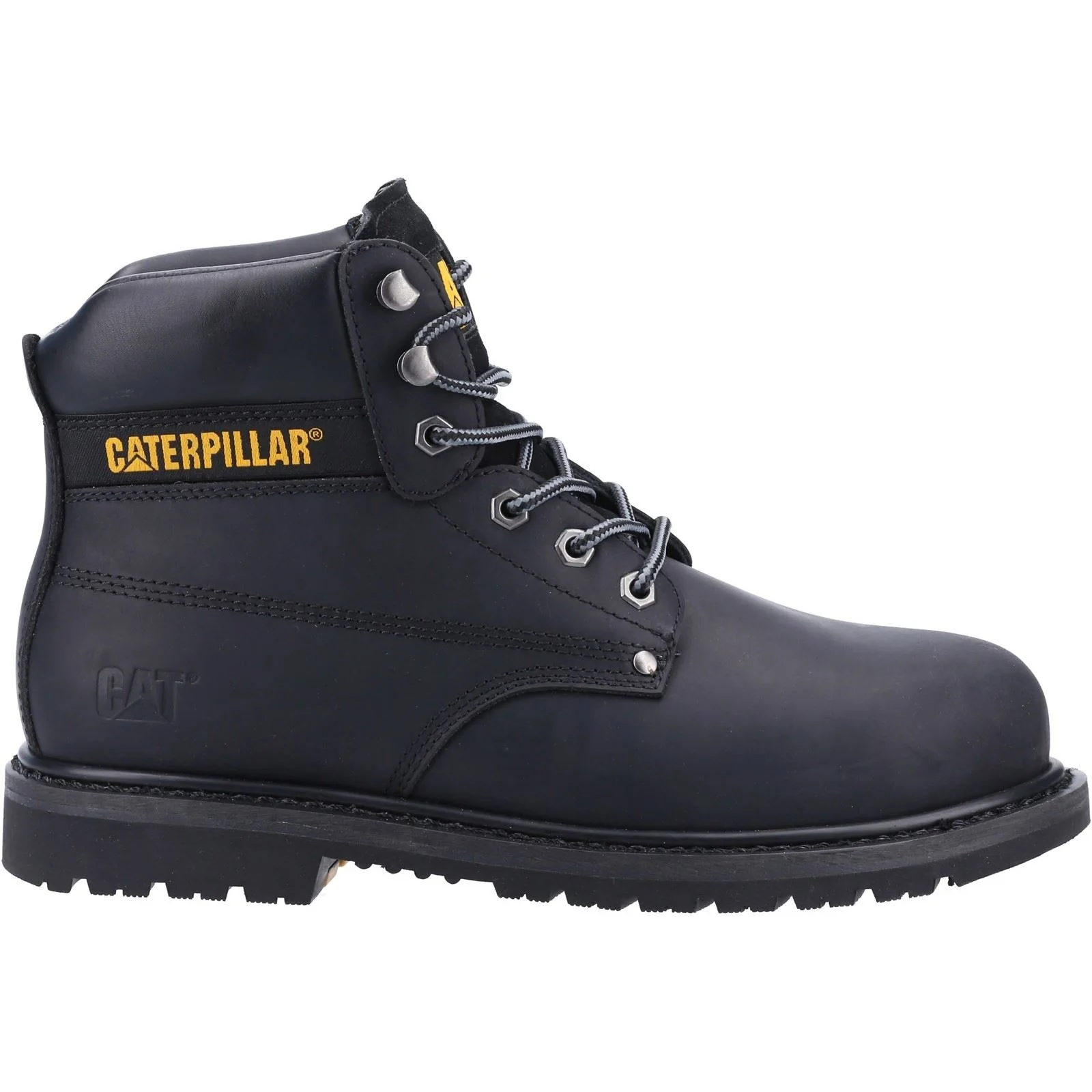 Caterpillar Men's Powerplant S3 GYW Safety Boot in Black - Image 4