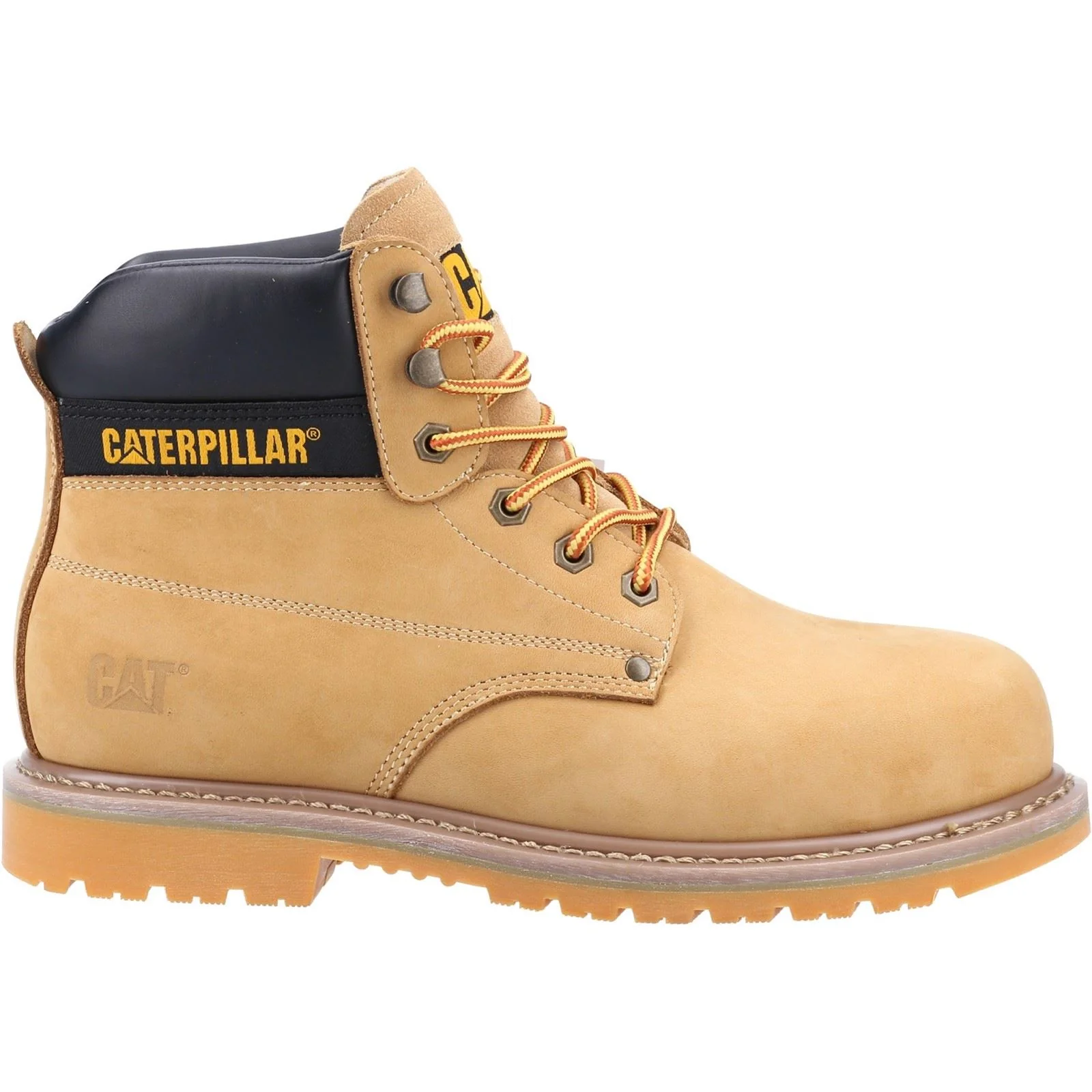 Caterpillar Men's Powerplant S3 GYW Safety Boot in Honey - Image 4