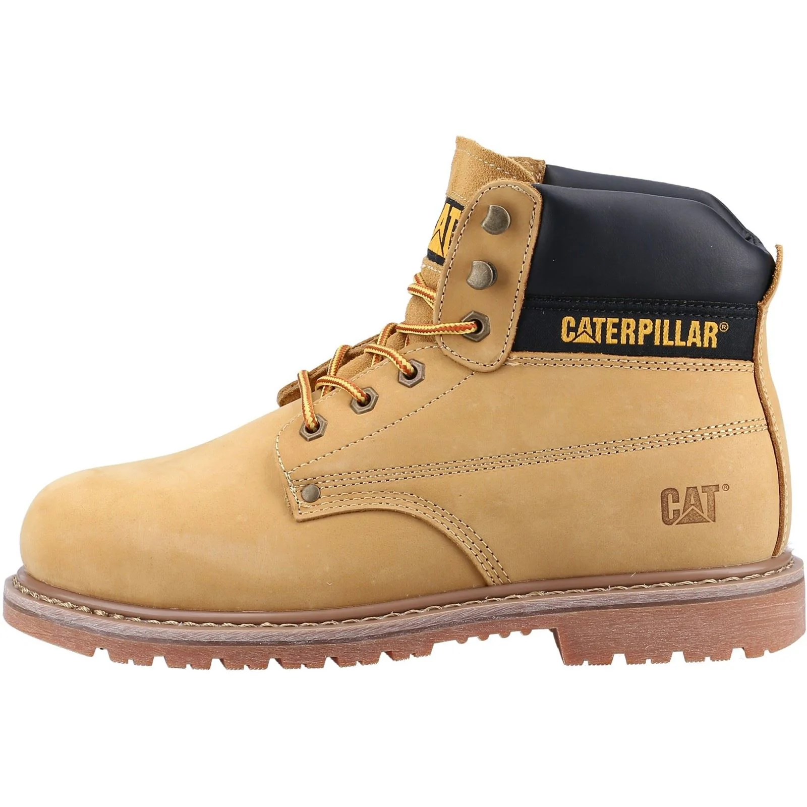 Caterpillar Men's Powerplant S3 GYW Safety Boot in Honey - Image 5