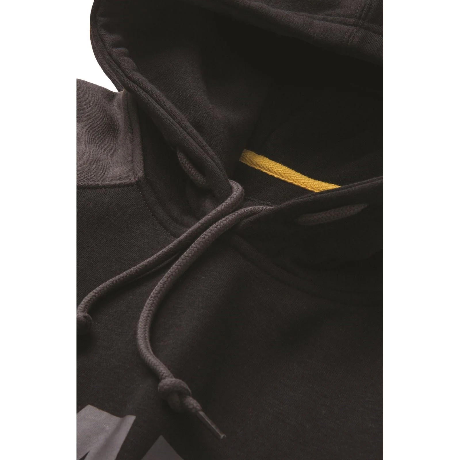 Caterpillar Men's Raglan Hooded Sweatshirt in Black/Magnet - Image 8