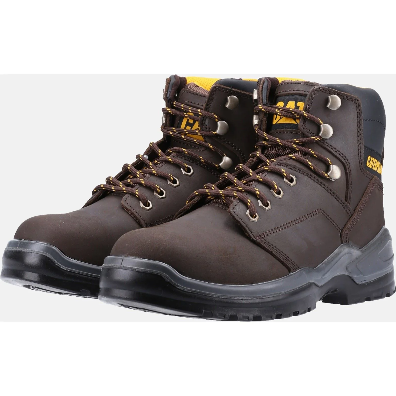 Caterpillar Men's Striver Injected Safety Boot in Brown - Image 7