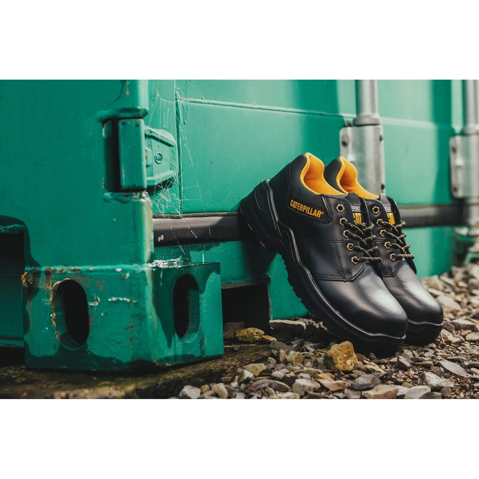 Caterpillar Men's Striver Low S3 Safety Shoe in Black - Image 6