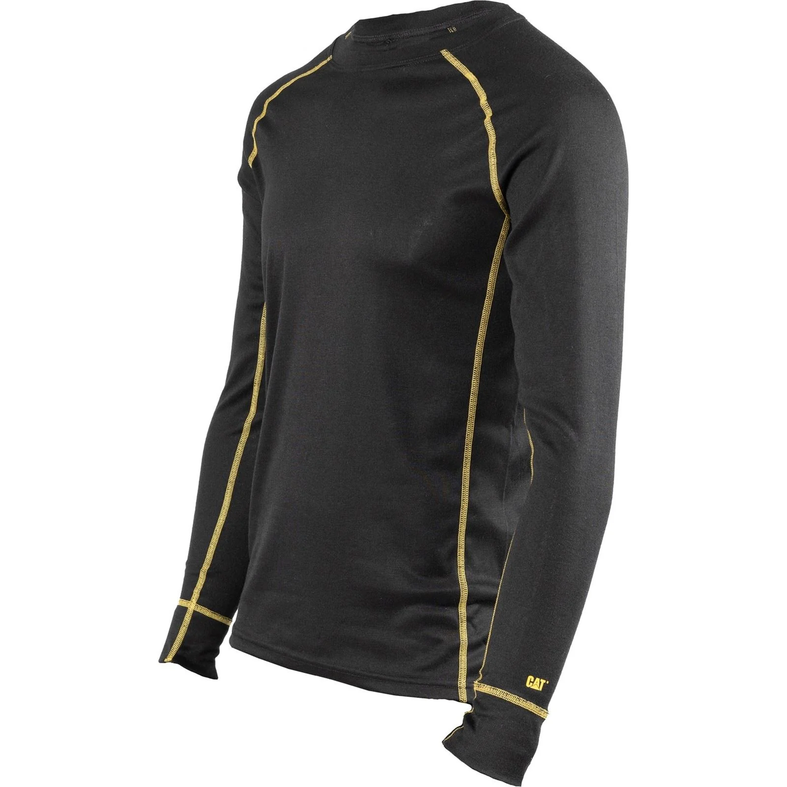 Caterpillar Thermo Polyester Men's Black Base Layer Shirt - Image 4