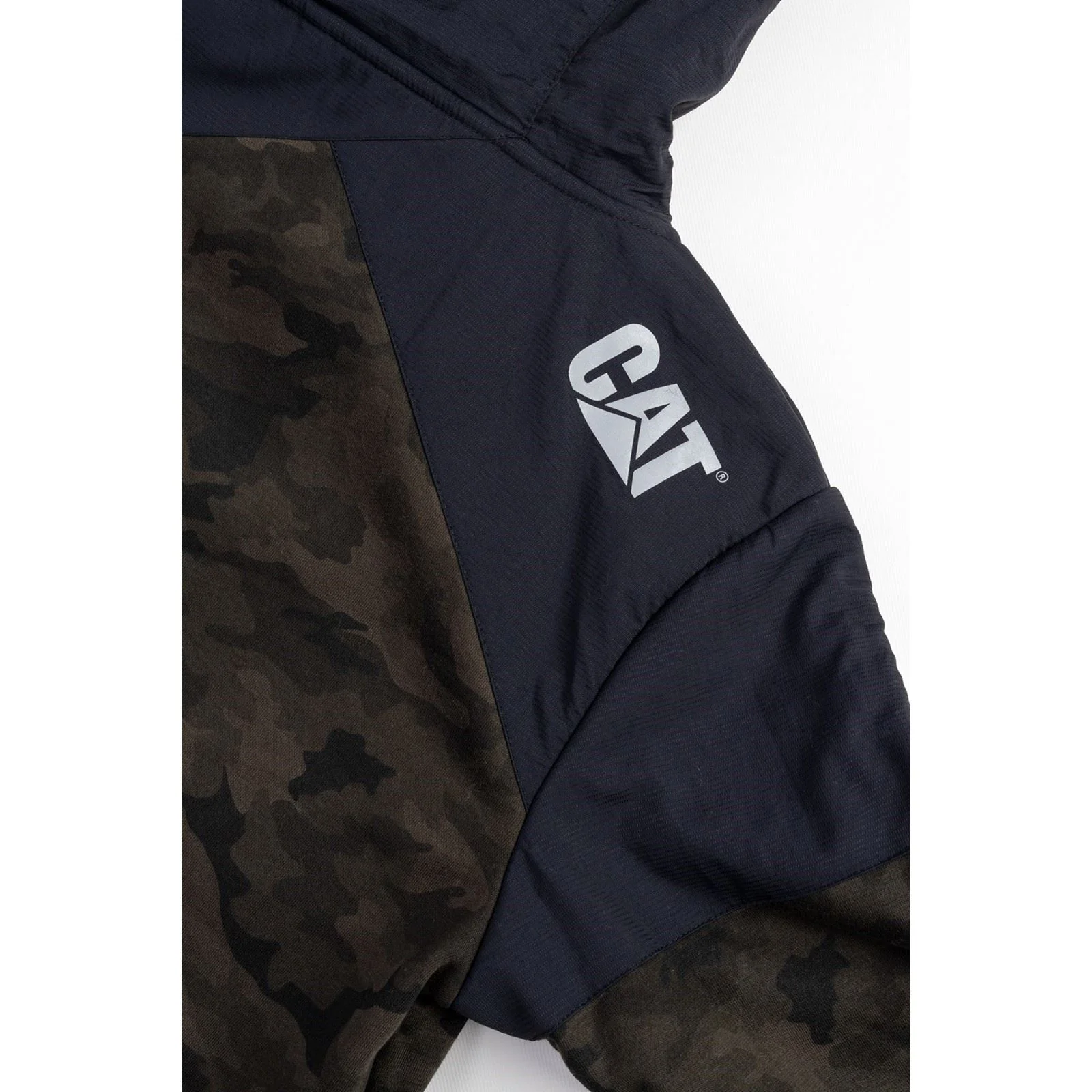 Caterpillar Men's Trade Sweatshirt in Night Camo-Black - Image 7