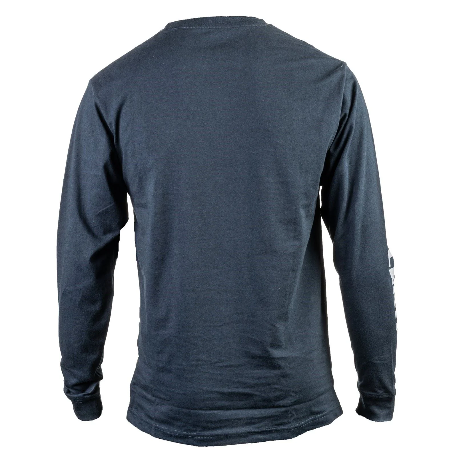 Caterpillar Men's Trademark Banner Long Sleeve T-Shirt in Dark Marine - Image 3