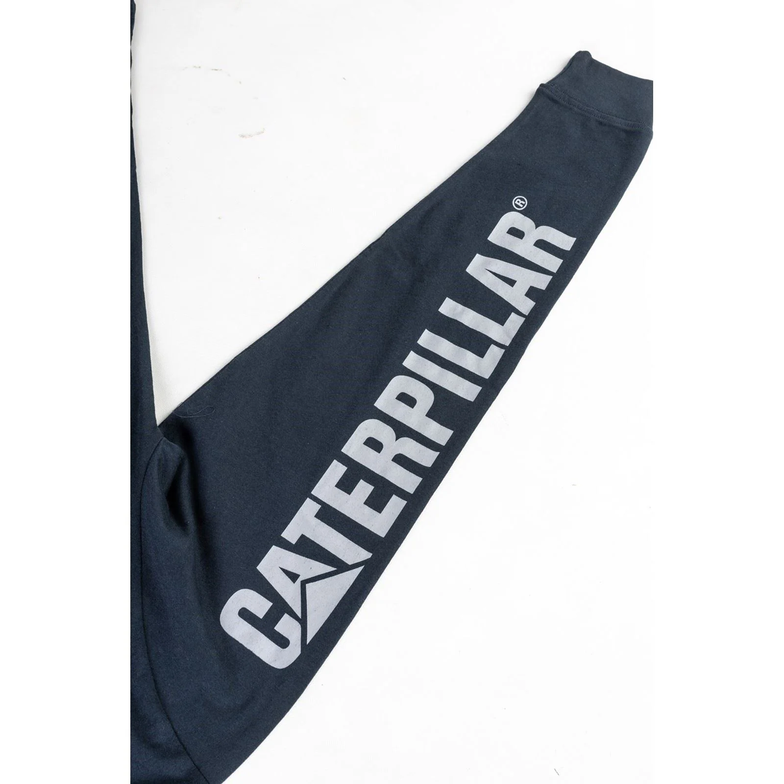 Caterpillar Men's Trademark Banner Long Sleeve T-Shirt in Dark Marine - Image 6