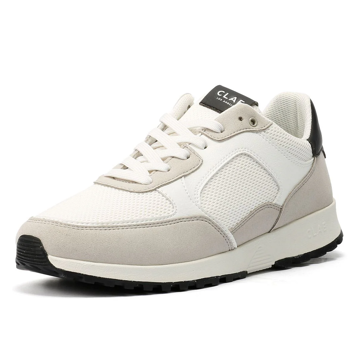 Clae Joshua Men's Microchip/White/Navy Trainers - Image 3