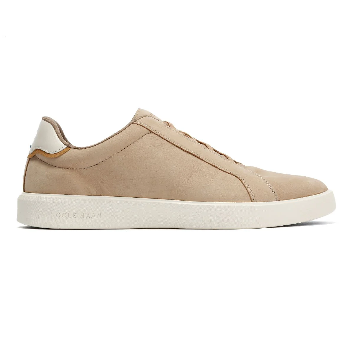 Cole Haan Grand Crosscourt Nubuck Men's Beige/Farro/Ivory Trainers - Image 5