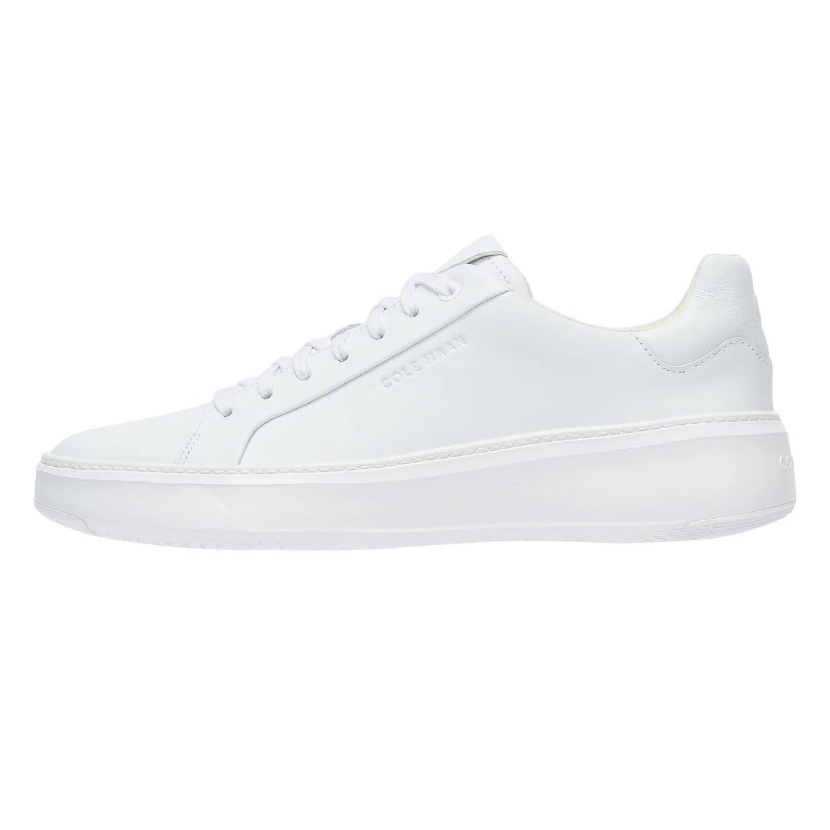 Cole Haan Grandprø Topspin Leather Men's Optic White Trainers - Image 7
