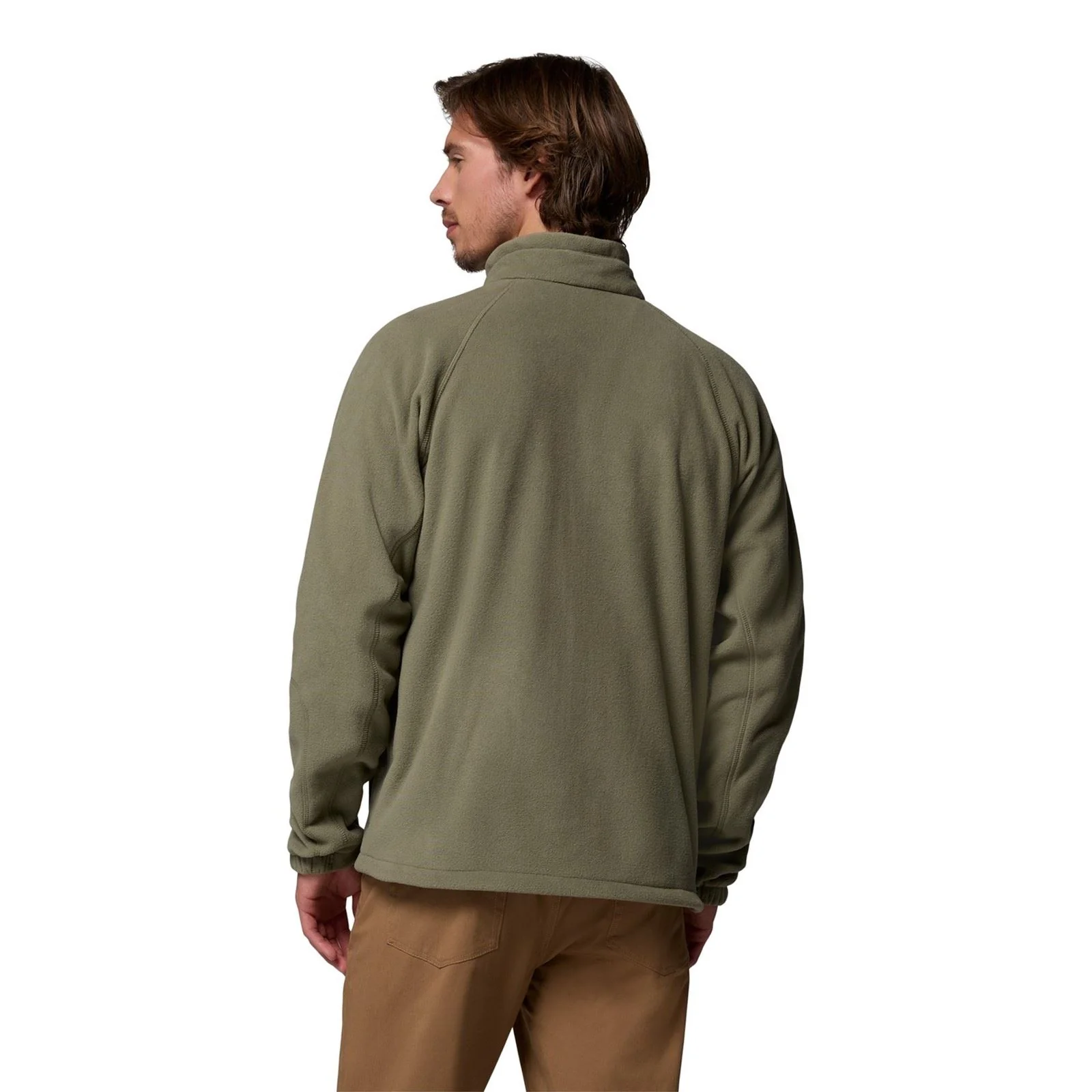 Columbia Fast Trek II Full Zip Men's Green Fleece Jacket - Image 2
