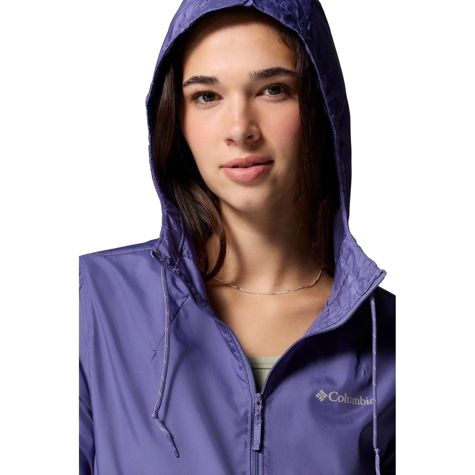 Columbia Flash Forward II Women's Purple Windbreaker Jackets - Image 5