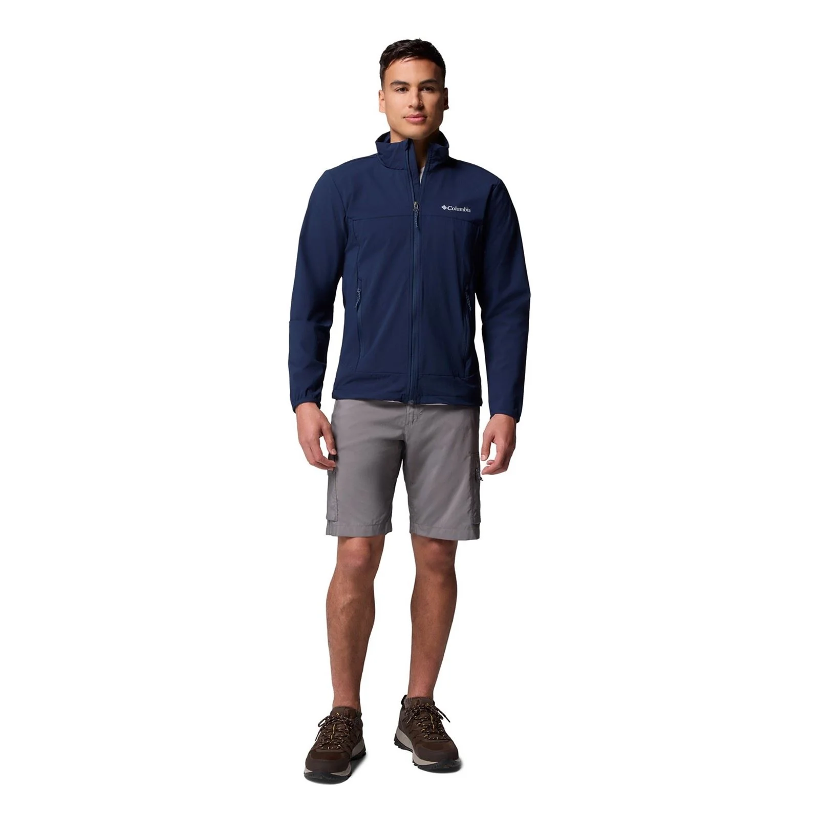 Columbia Heather Canyon II Jacket Men's Blue Softshell Jacket - Image 4