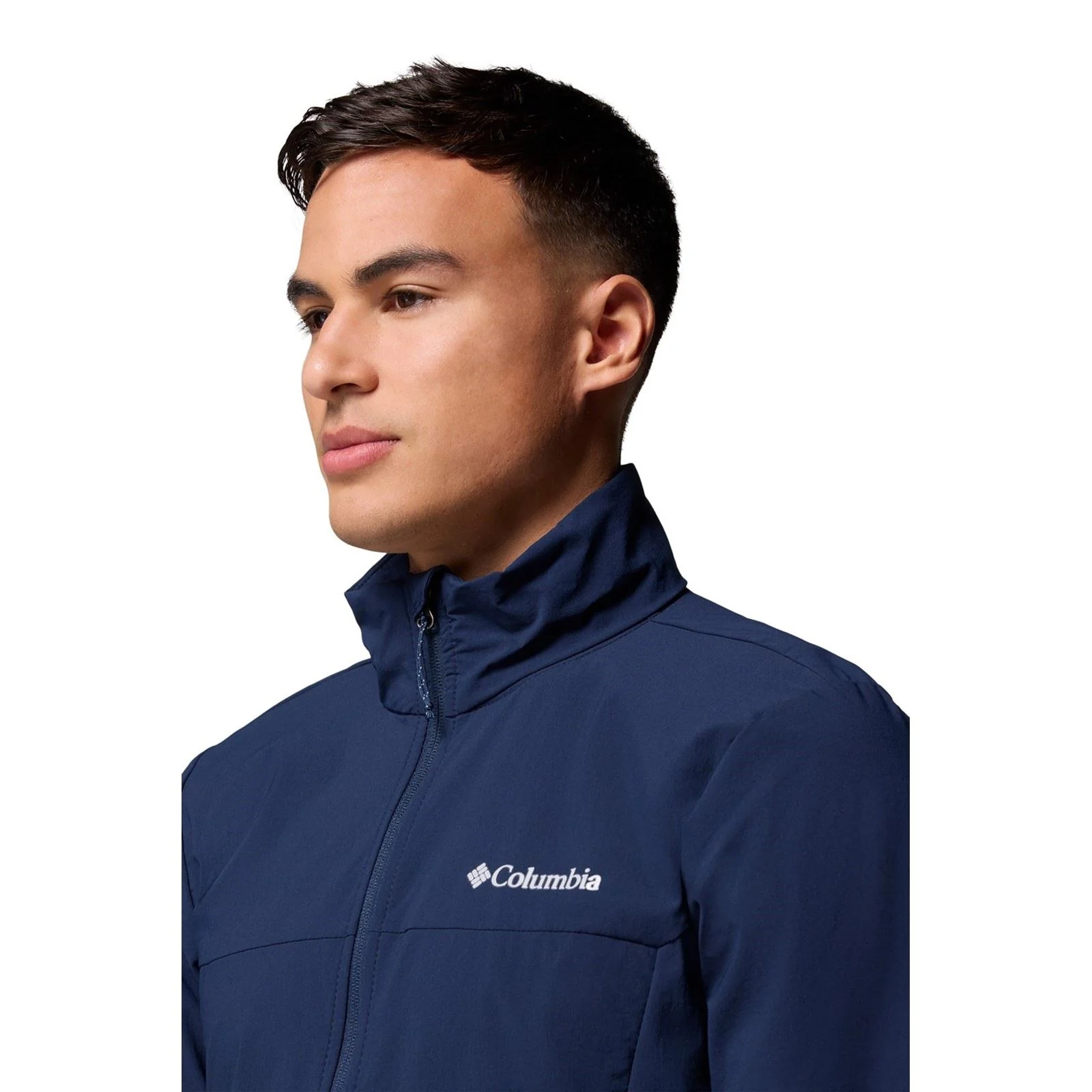 Columbia Heather Canyon II Jacket Men's Blue Softshell Jacket - Image 5