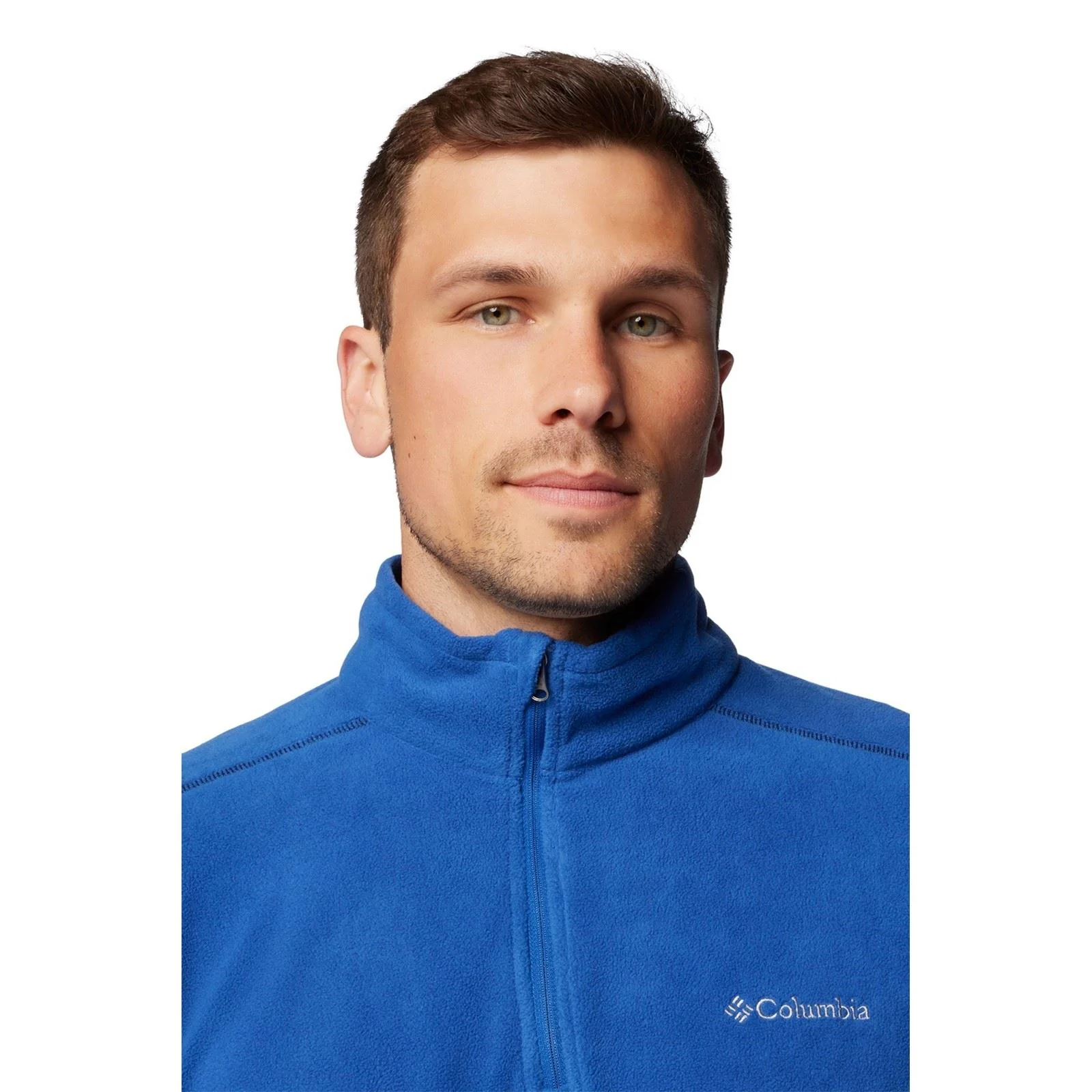 Columbia Klamath Range II Half Zip Men's Blue Fleece Jacket - Image 5