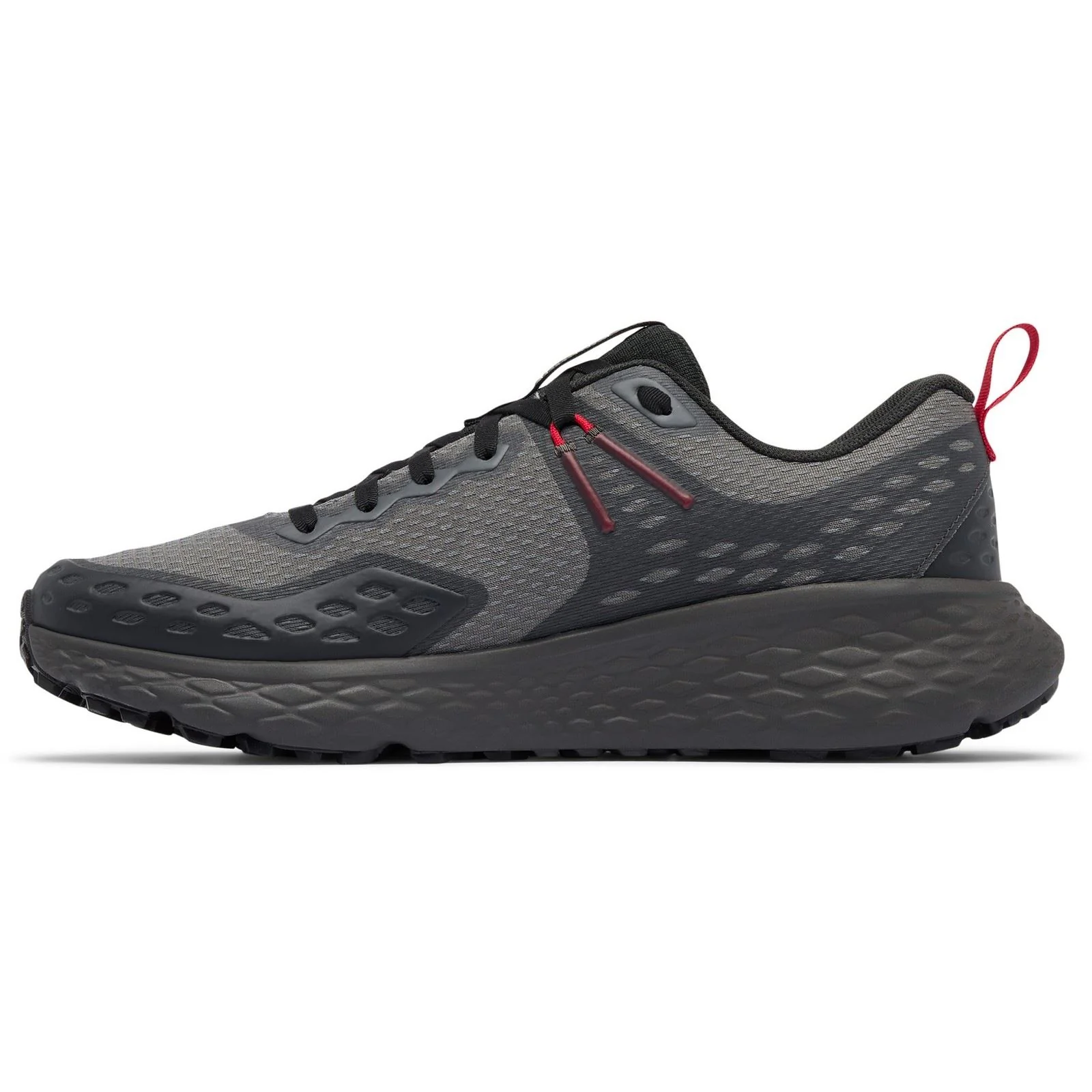 Columbia Konos TRS Polyester Men's Grey/Red Hiking Boots - Image 6