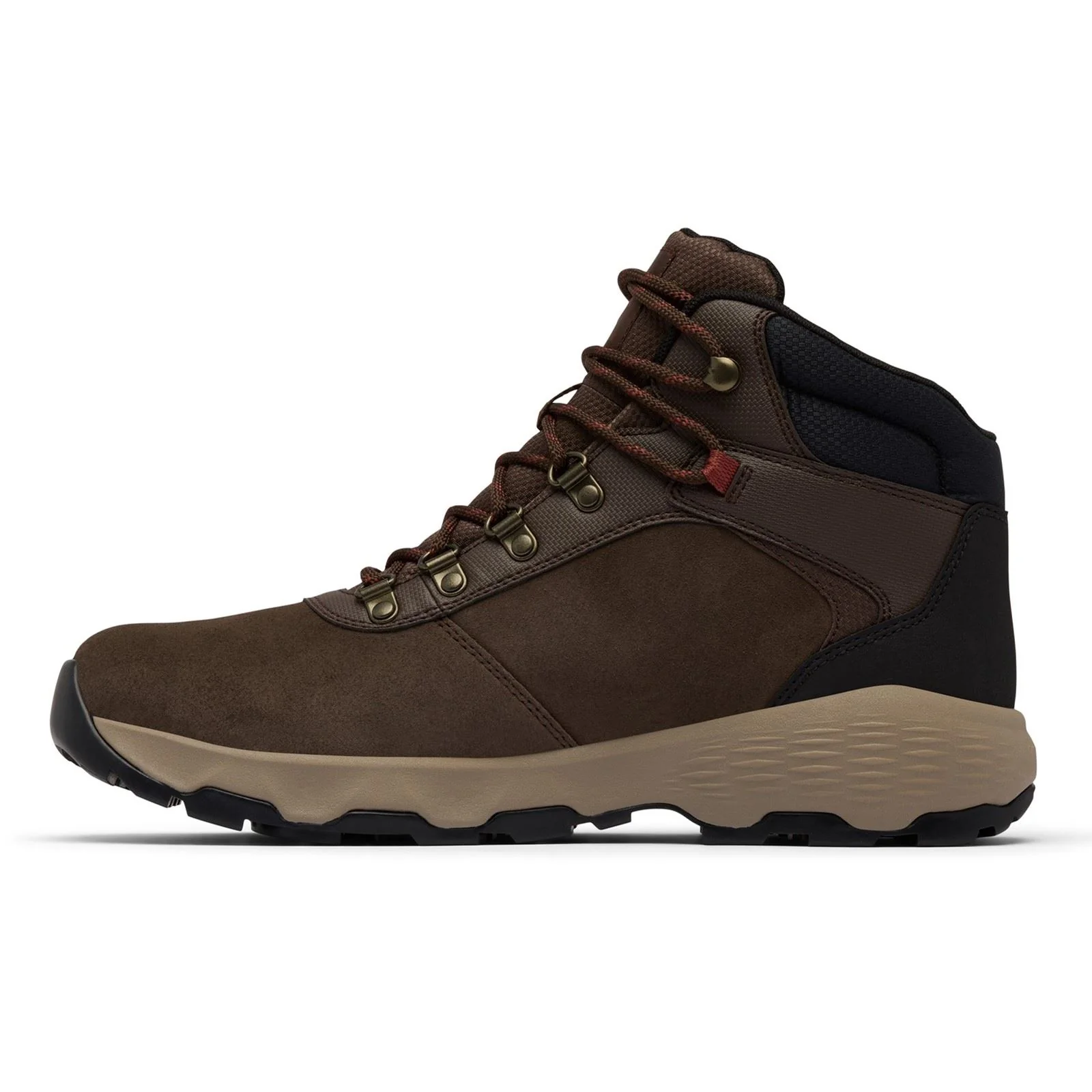 Columbia Newton Wander Suede Men's Cordovan/Spice Hiking Boots - Image 9