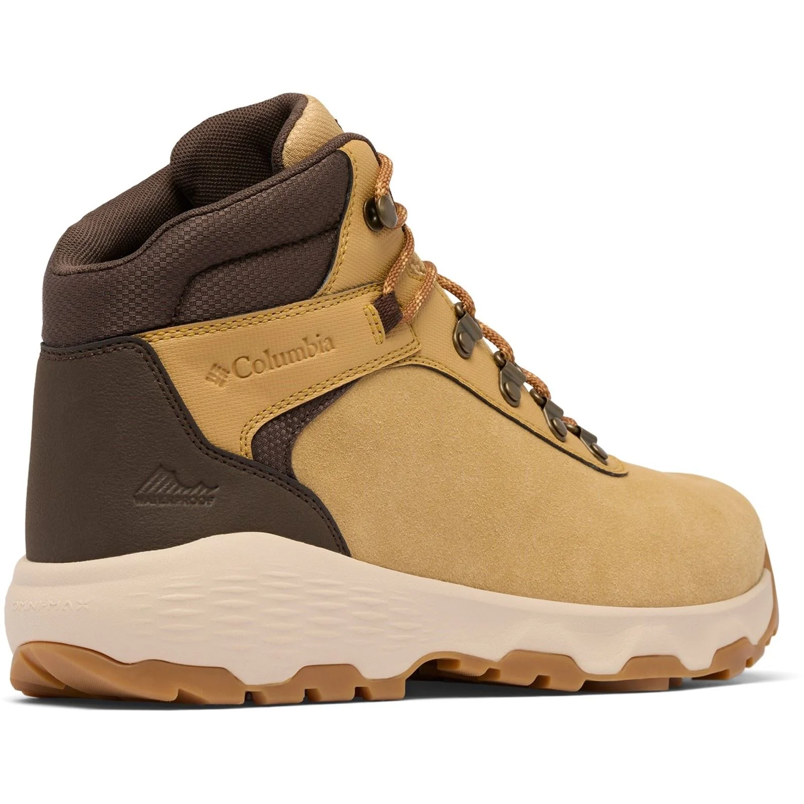 Columbia Newton Wander Suede Men's Curry/Cordovan Hiking Boots - Image 3