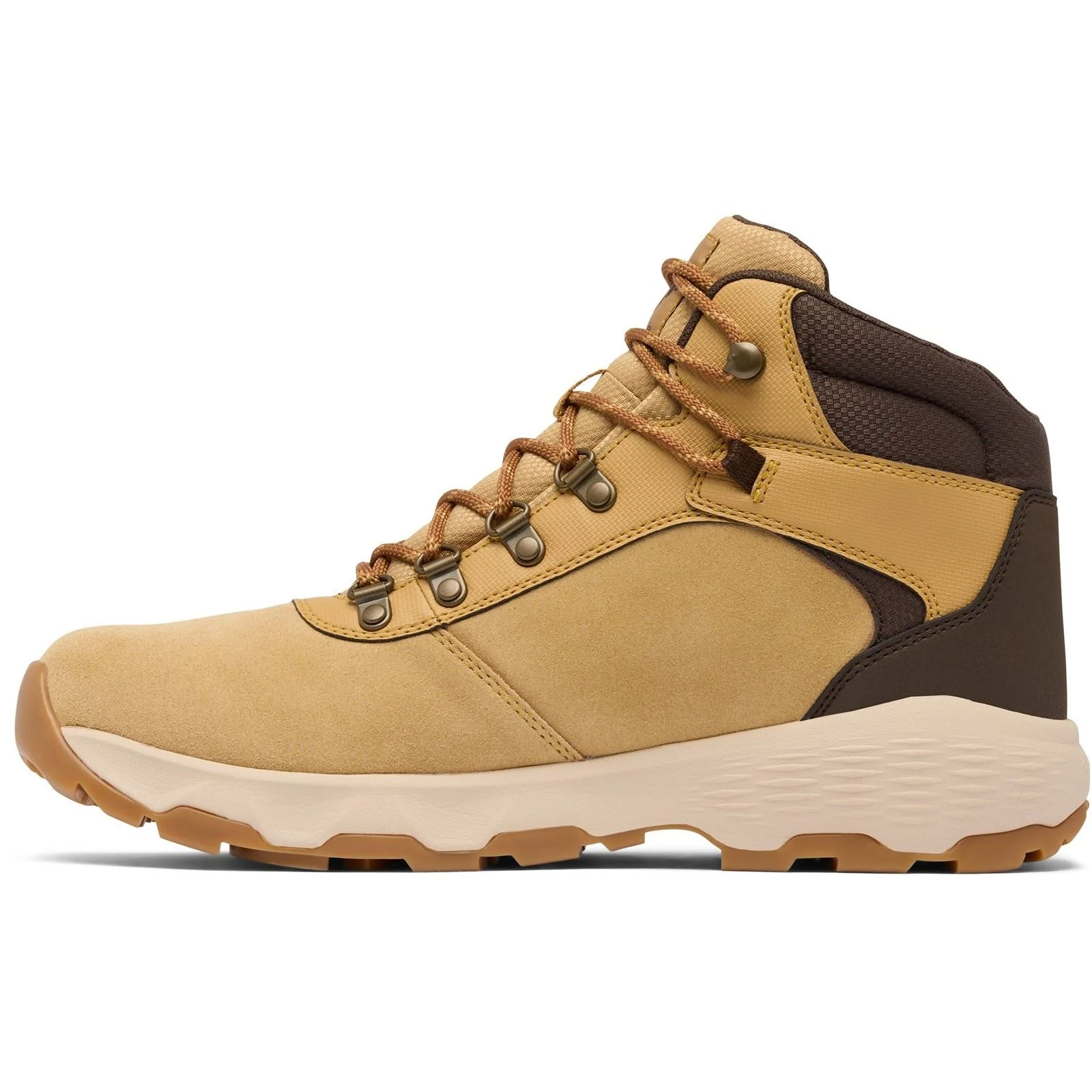 Columbia Newton Wander Suede Men's Curry/Cordovan Hiking Boots - Image 9