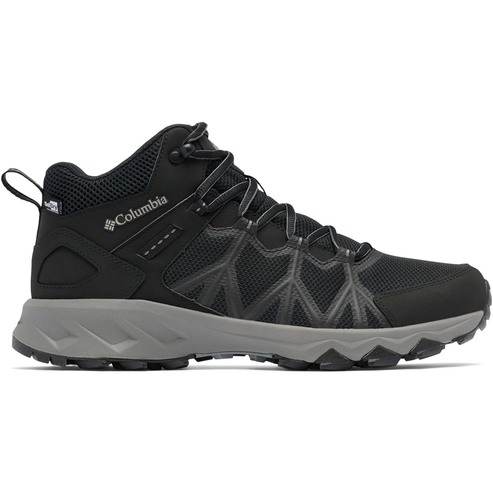 Columbia Peakfreak II Mid Outdry Polyester Men's Black/Titanium II Hiking Boots - Image 7