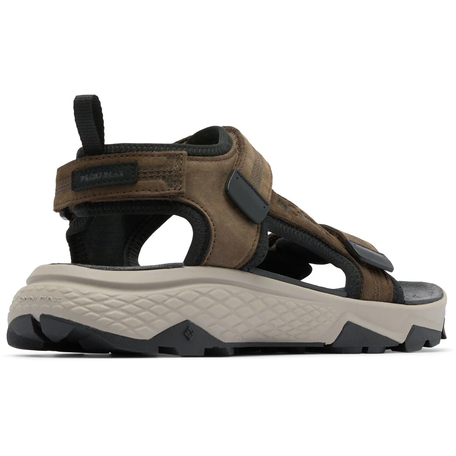 Columbia Peakfreak Rush Leather Men's Cordovan/Pebble Sandals - Image 3