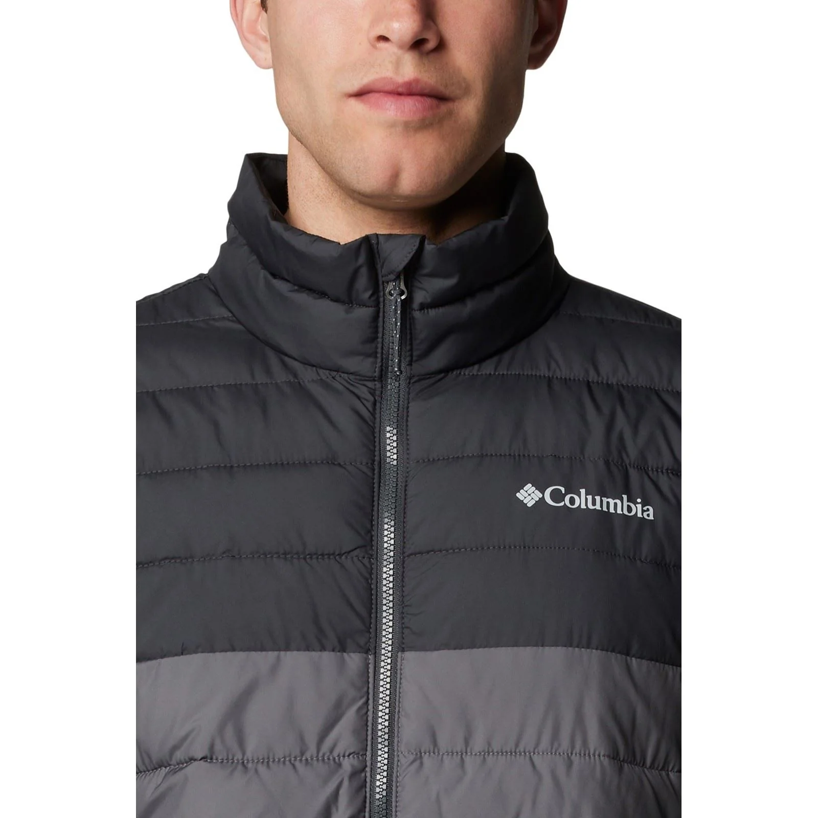Columbia Powder Lite II Jacket Men's Grey Puffer Jacket - Image 4
