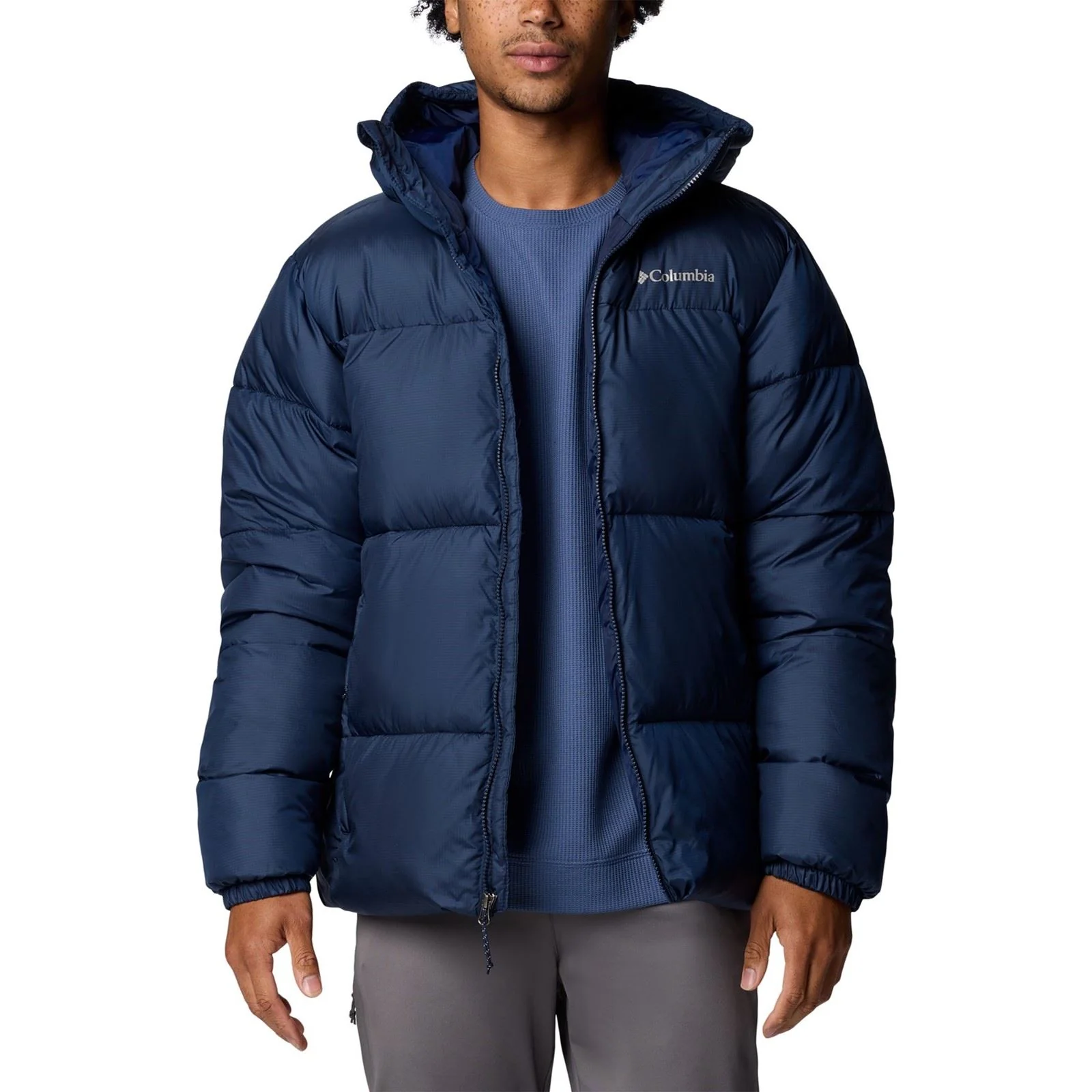 Columbia Puffect II Men's Blue Puffer Jacket - Image 6