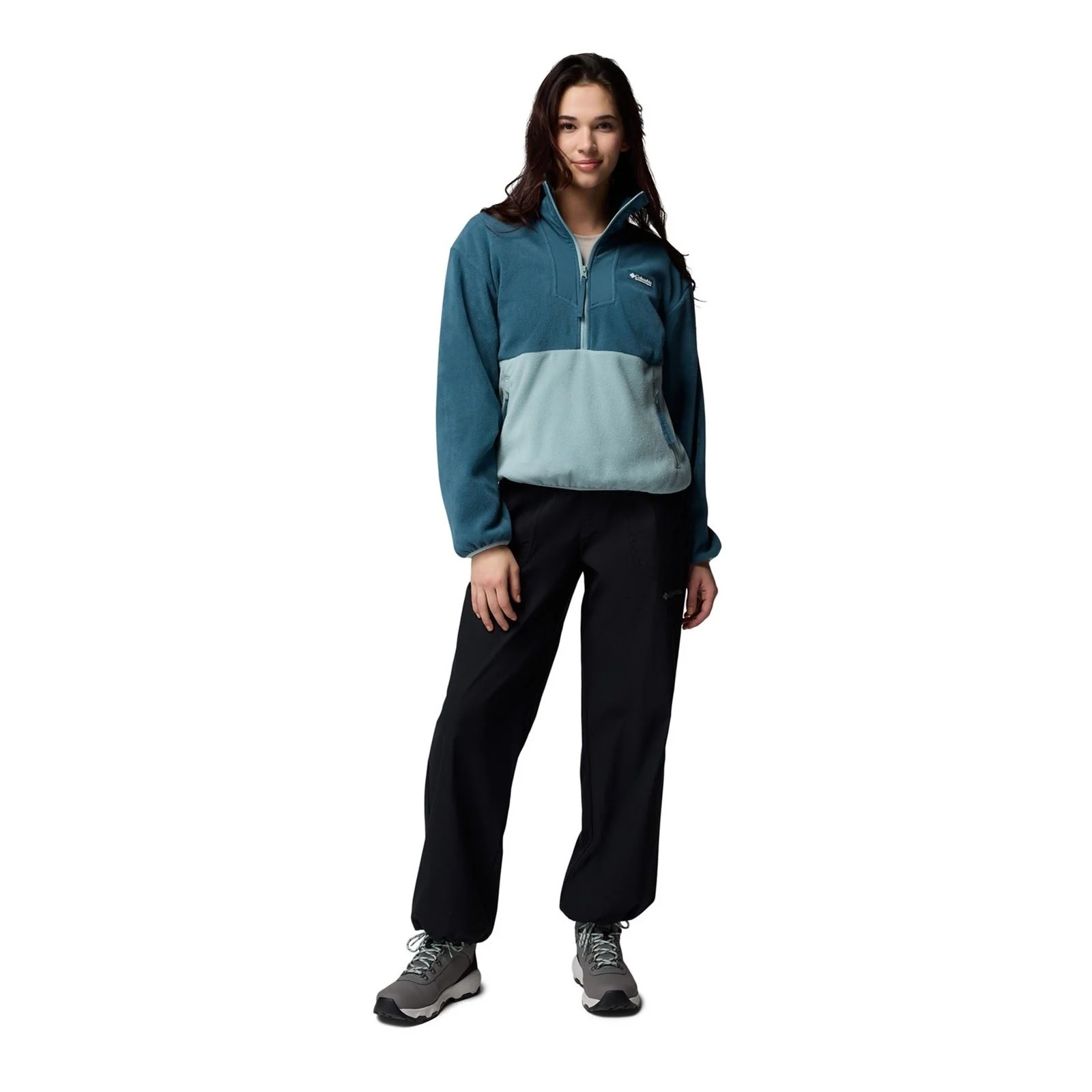 Columbia Sequoia Grove 1/2 Zip Women's Blue Fleece Jackets - Image 4