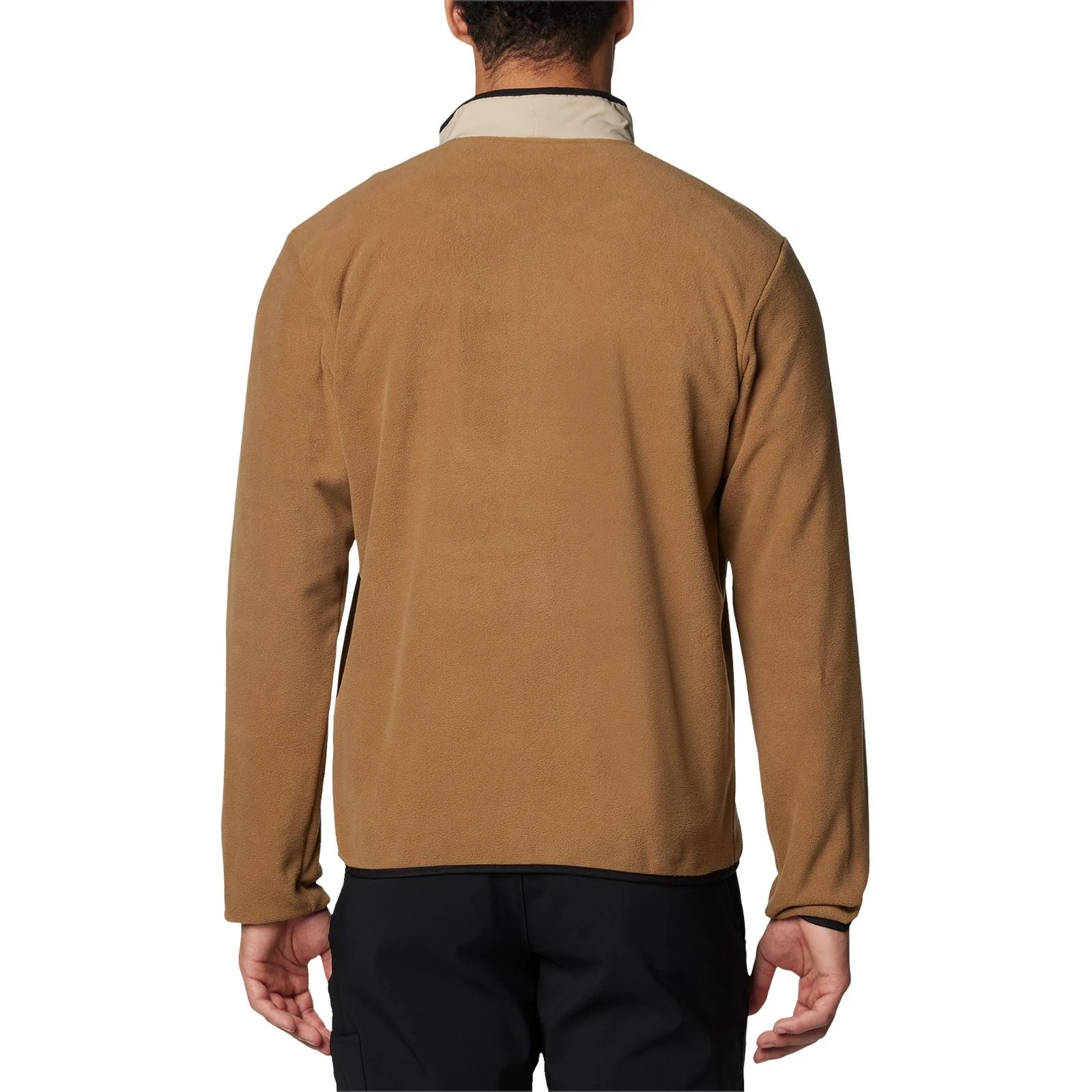 Columbia Sequoia Grove Half Zip Fleece Polyester Men's Brown Zip Neck Pullovers - Image 6