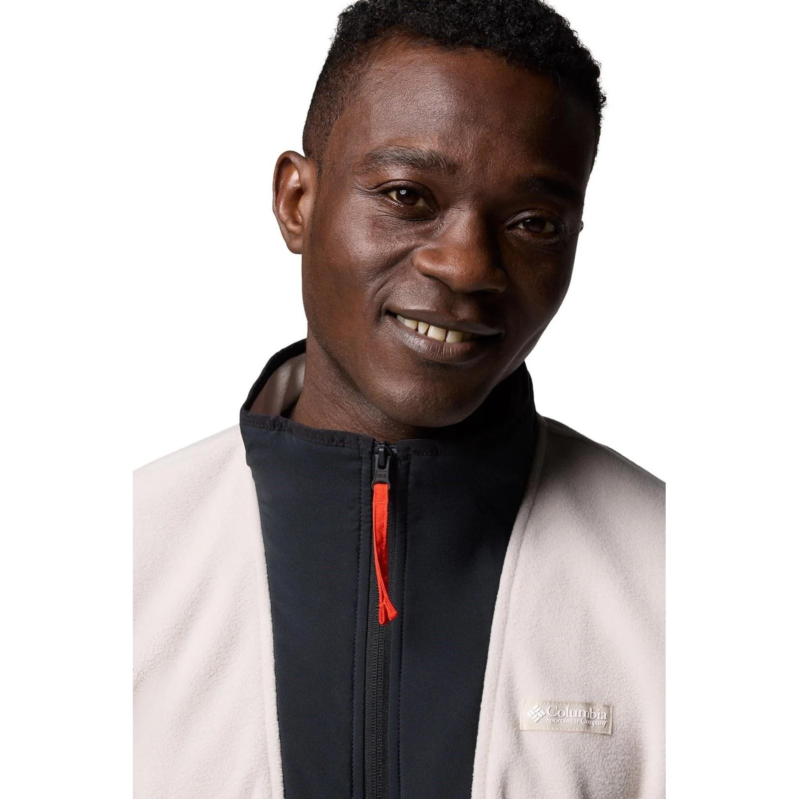 Columbia Sequoia Grove Half Zip Fleece Polyester Men's Brown Zip Neck Pullovers - Image 8