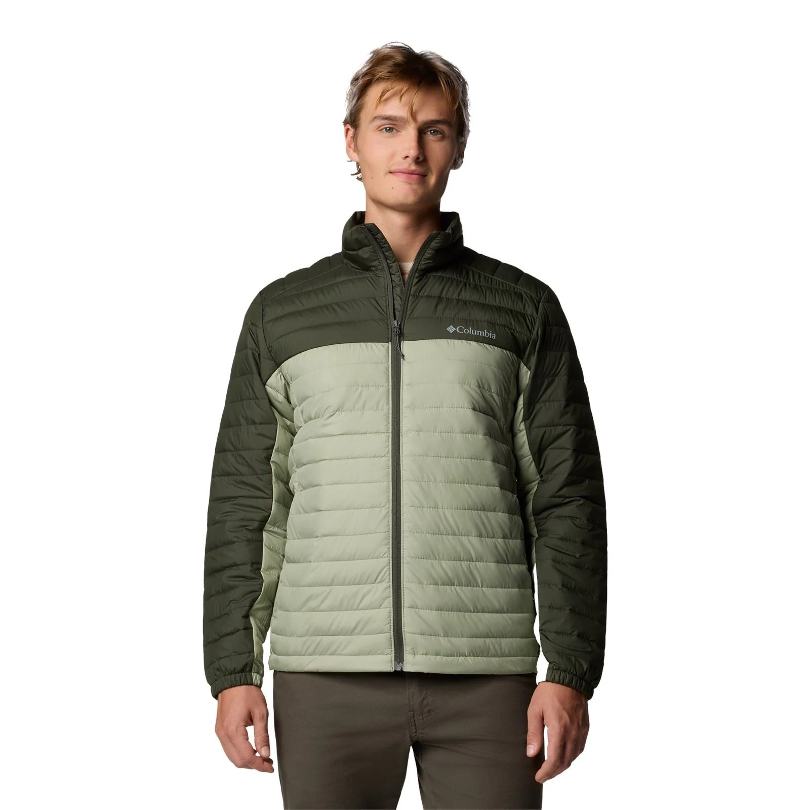 Columbia Silver Falls II Jacket Men's Green Puffer Jacket - Image 2