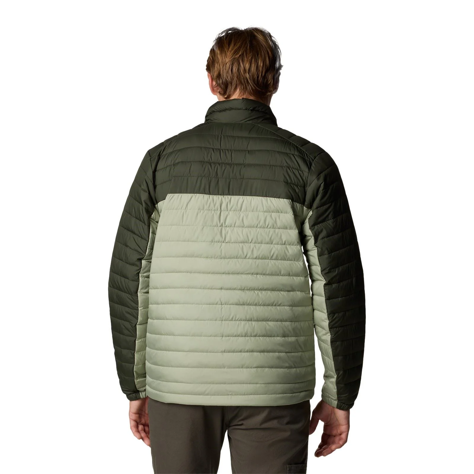 Columbia Silver Falls II Jacket Men's Green Puffer Jacket - Image 4