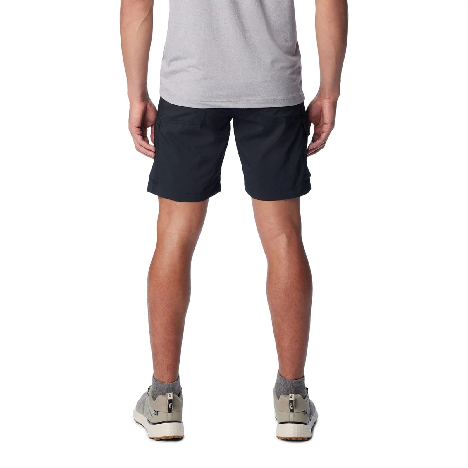Columbia Silver Ridge Utility Cargo Short Polyester Men's Black Knee-Length Shorts - Image 2