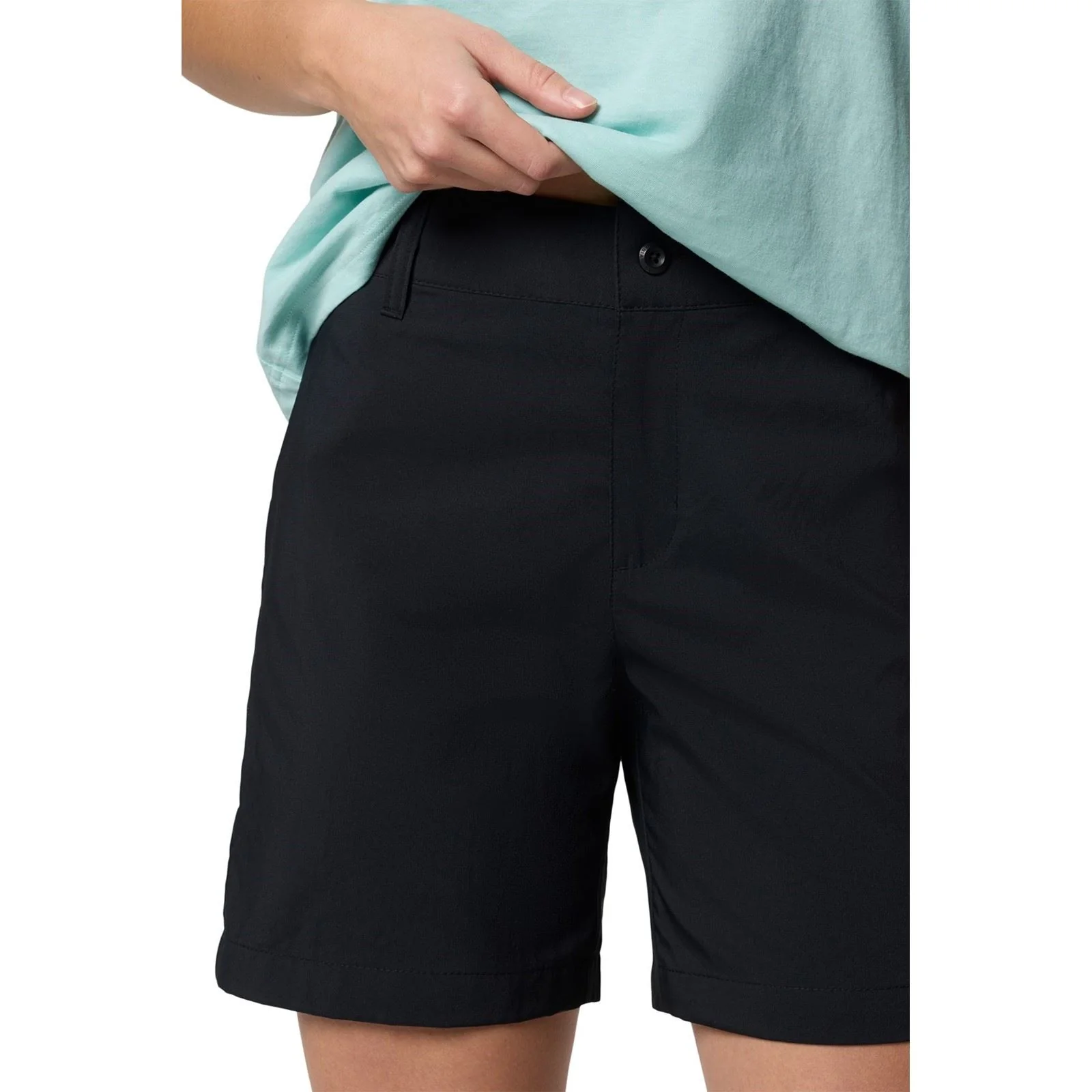 Columbia Silver Ridge Utility Polyester Women's Black Hiking Shorts - Image 5