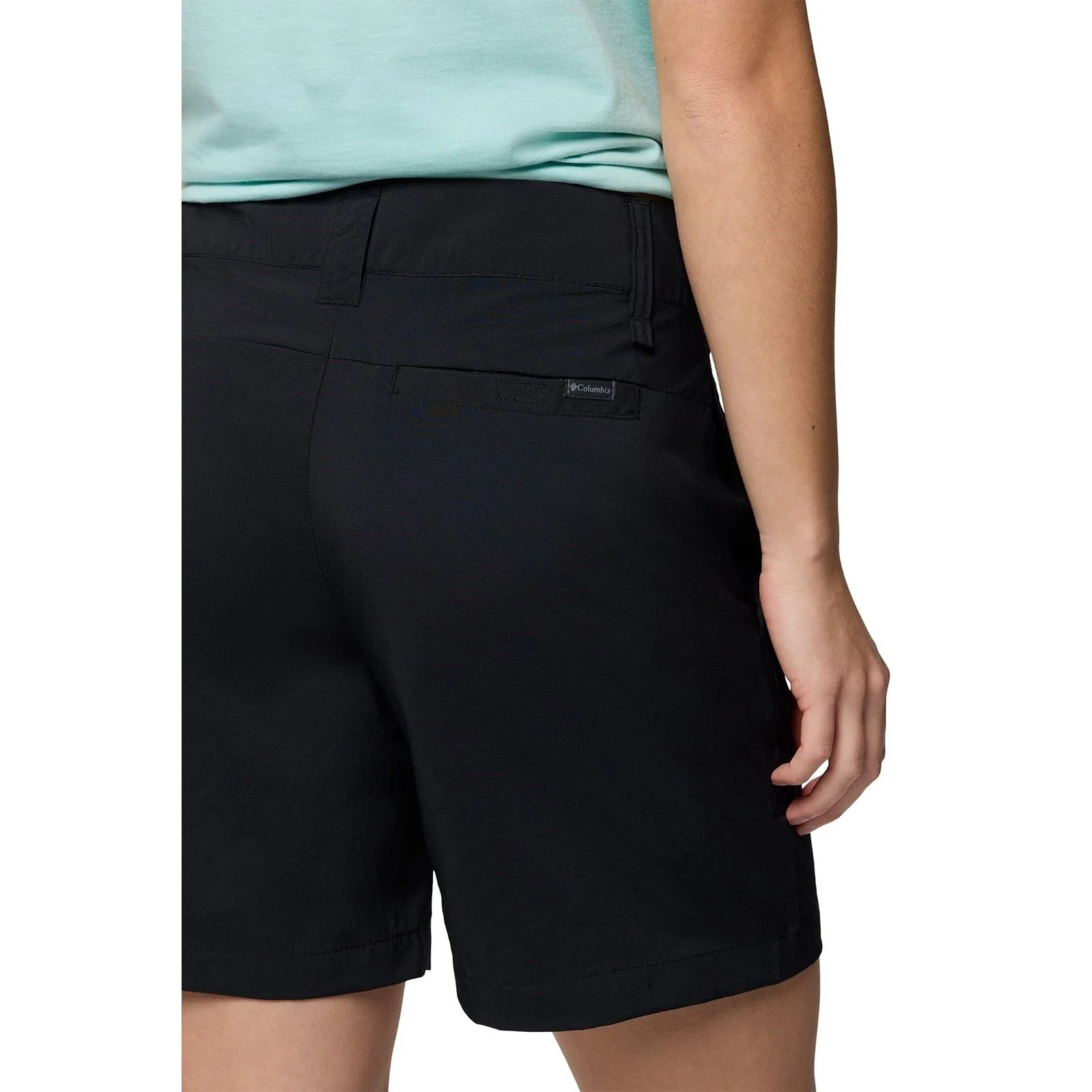 Columbia Silver Ridge Utility Polyester Women's Black Hiking Shorts - Image 6