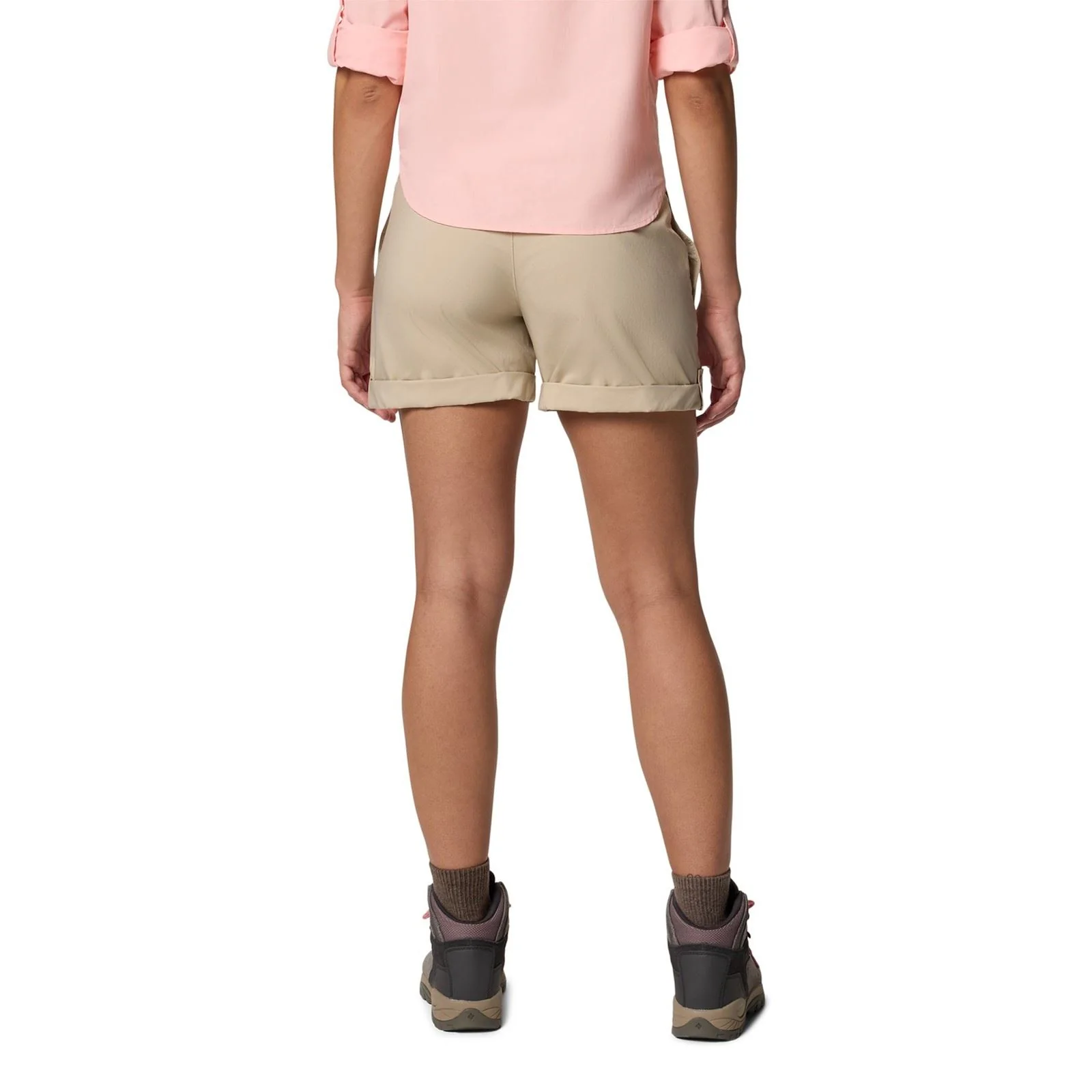 Columbia Silver Ridge Utility Short Polyester Women's Brown Hiking Shorts - Image 2