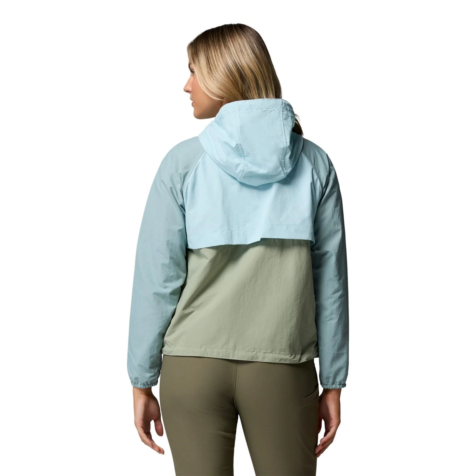 Columbia Spire Valley Women's Green Windbreaker Jackets - Image 2